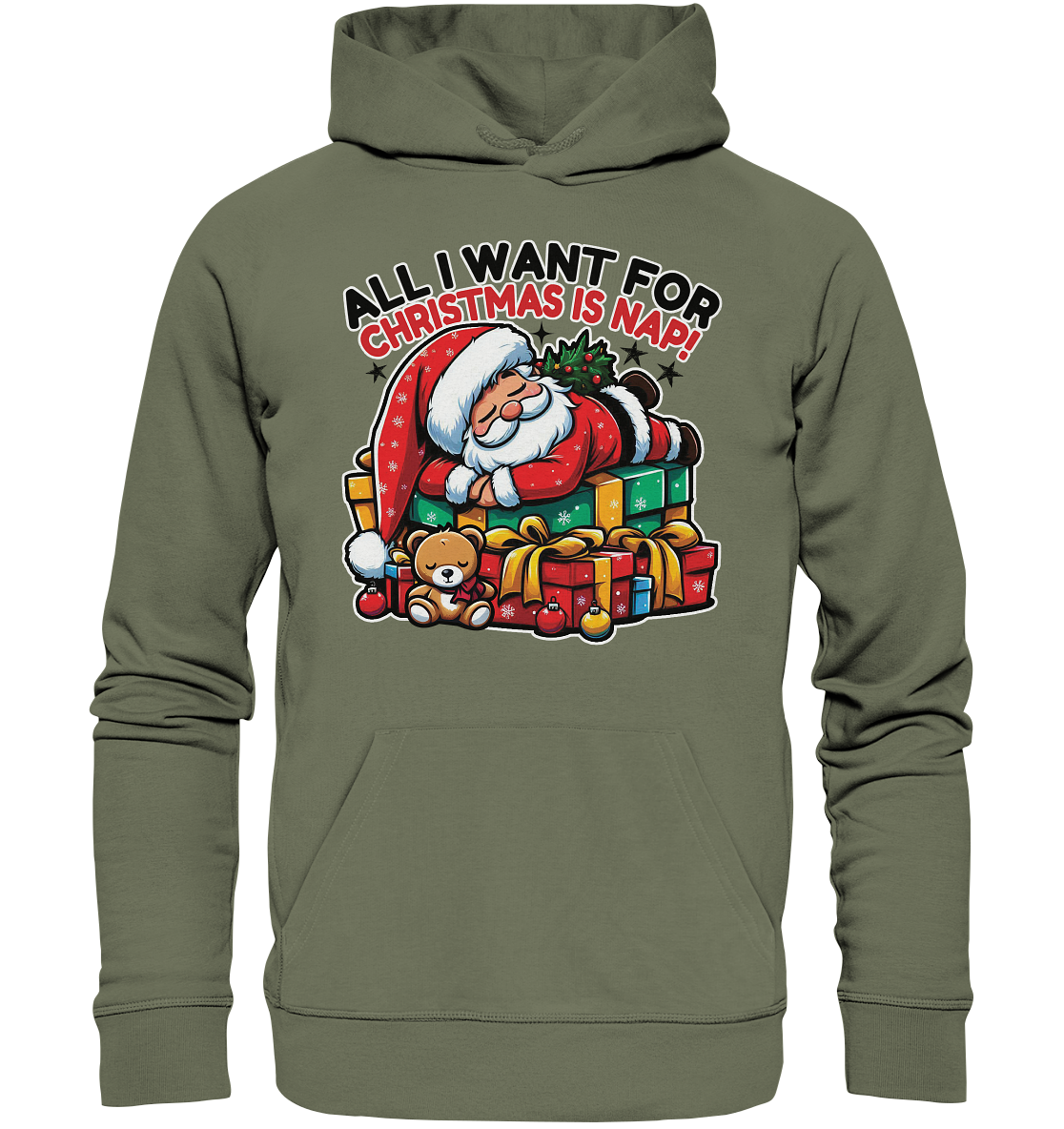All I Want for Christmas Is Nap – Der entspannte Weihnachtsmann! - PreFaunaFeels OnlineshopNap – Der entspannte Weihnachtsmann
