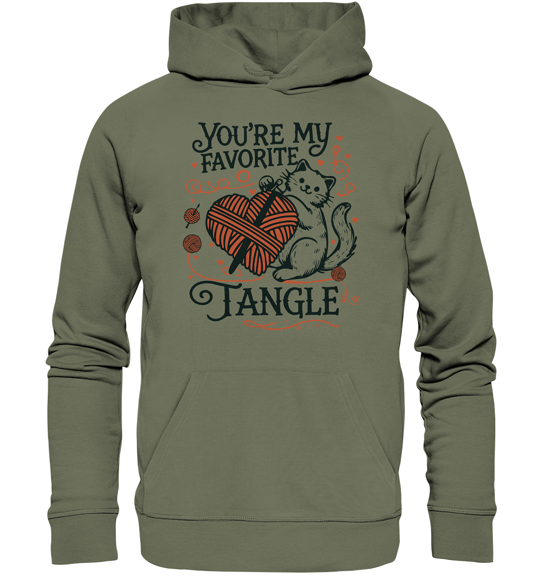 You are my favourite Tangle - Premium Unisex HoodieFaunaFeels Onlineshopfavourite Tangle - Premium Unisex Hoodie