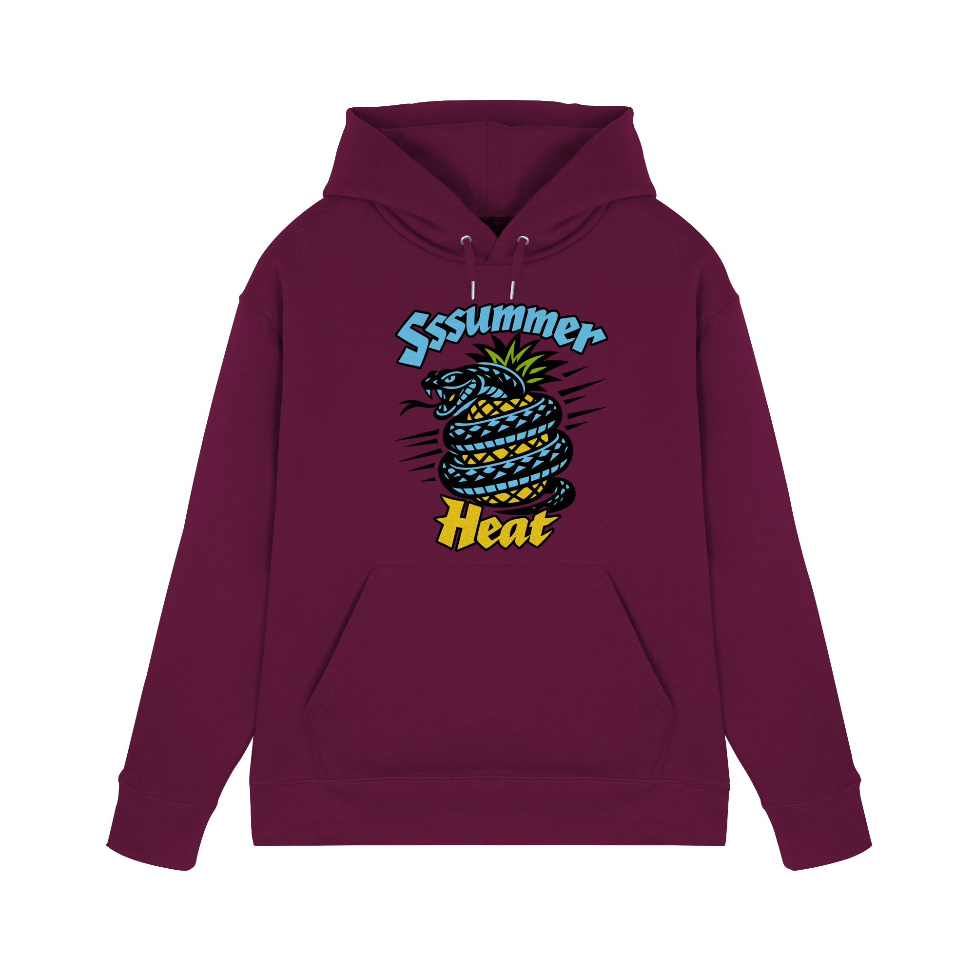 Sssssummer Heat Schlange – Ananas Viper - Premium Unisex Hoodie