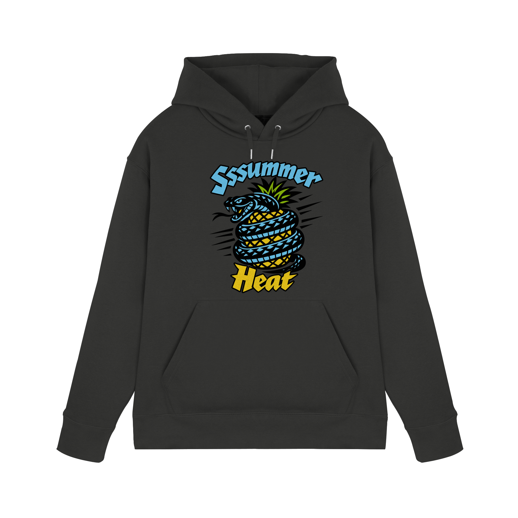 Sssssummer Heat Schlange – Ananas Viper - Premium Unisex Hoodie