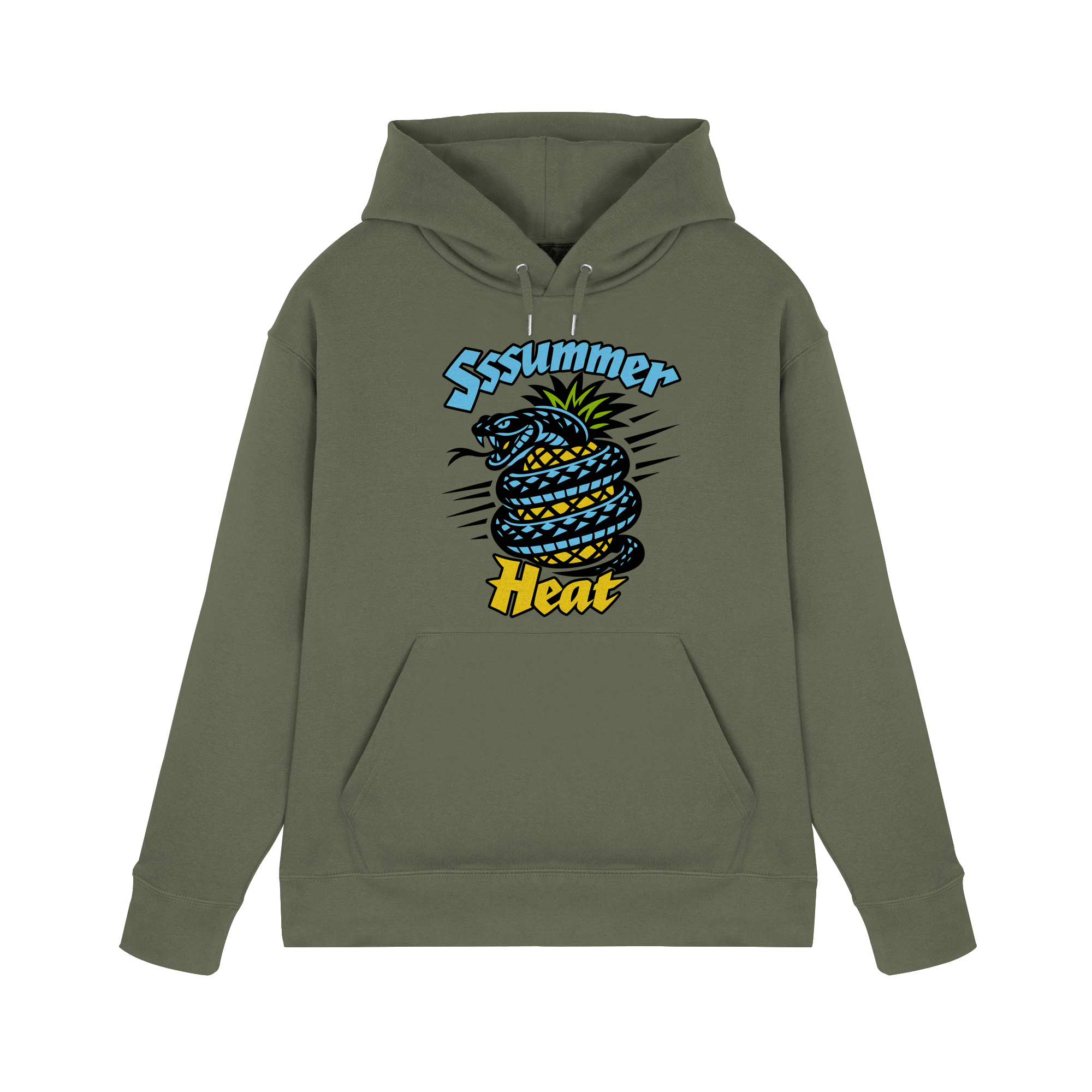 Sssssummer Heat Schlange – Ananas Viper - Premium Unisex Hoodie