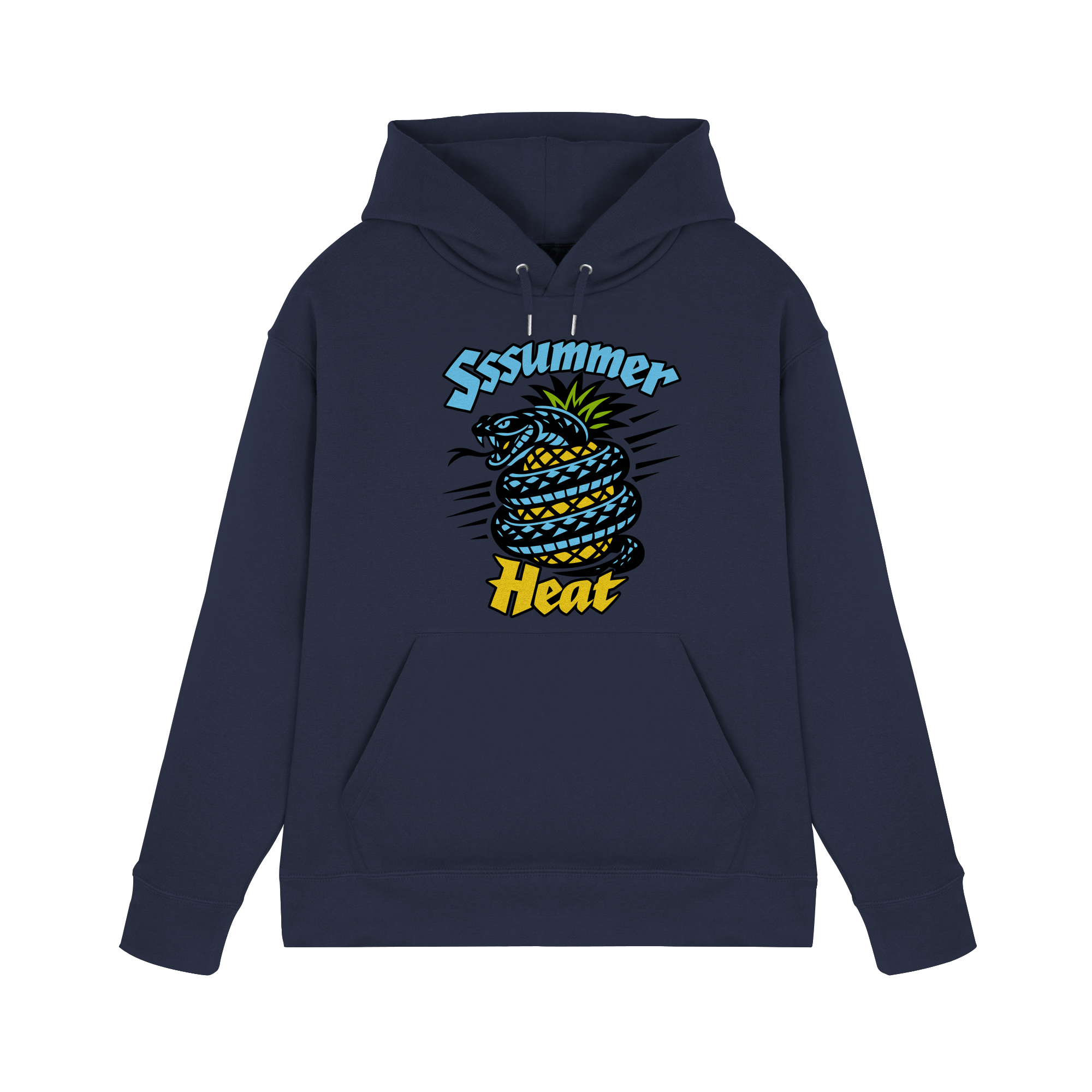 Sssssummer Heat Schlange – Ananas Viper - Premium Unisex Hoodie
