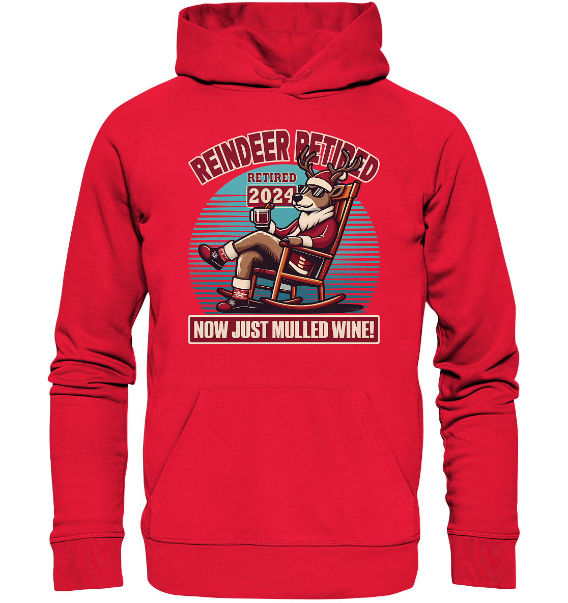 Reindeer Retired – Jetzt gibt's nur noch Glühwein! - Premium Unisex HoFaunaFeels OnlineshopReindeer Retired – Jetzt gibt'