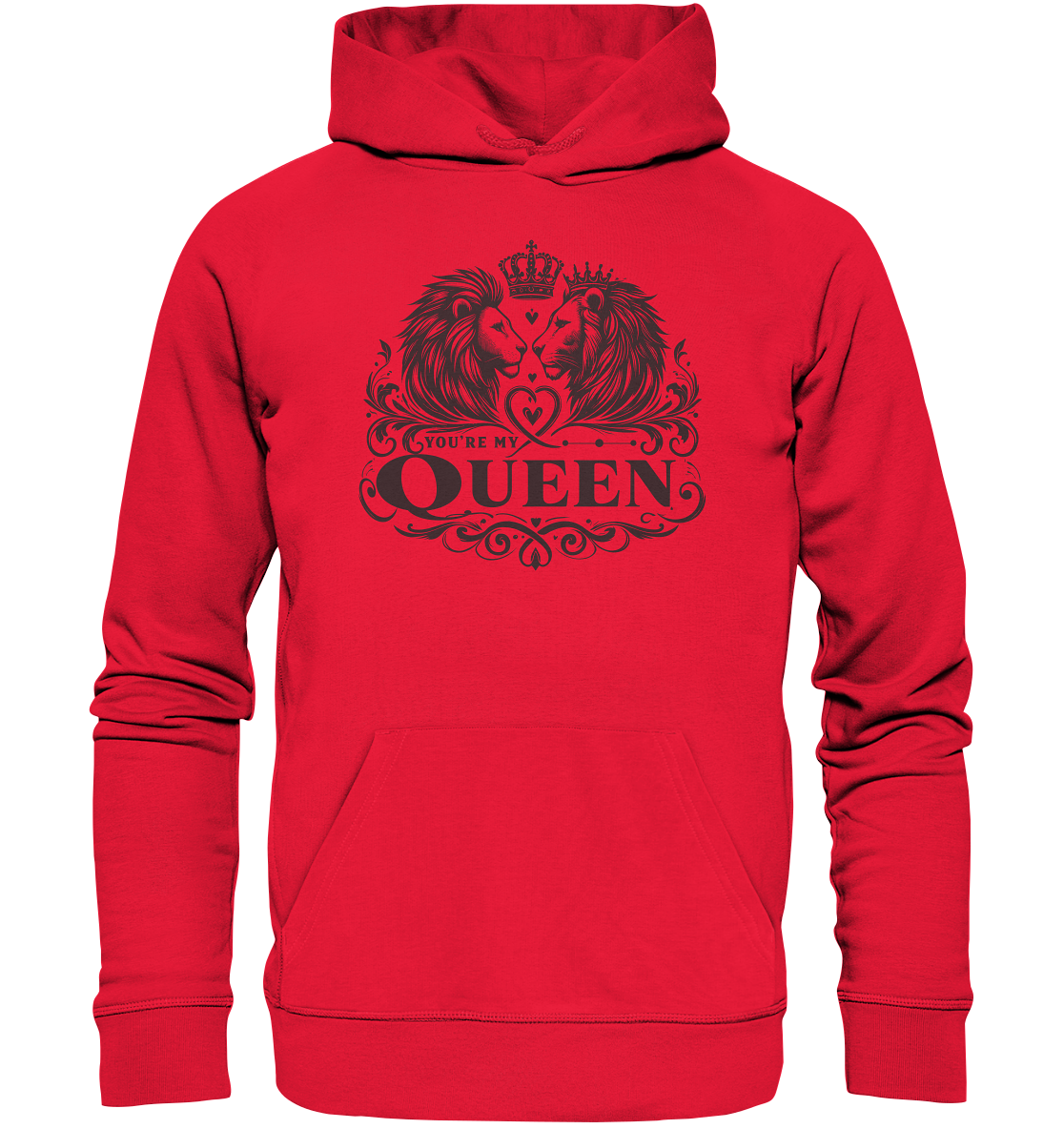 You're My Queen - Königliches Löwenpaar Design im Vintage-Stil - PremiFaunaFeels OnlineshopQueen -