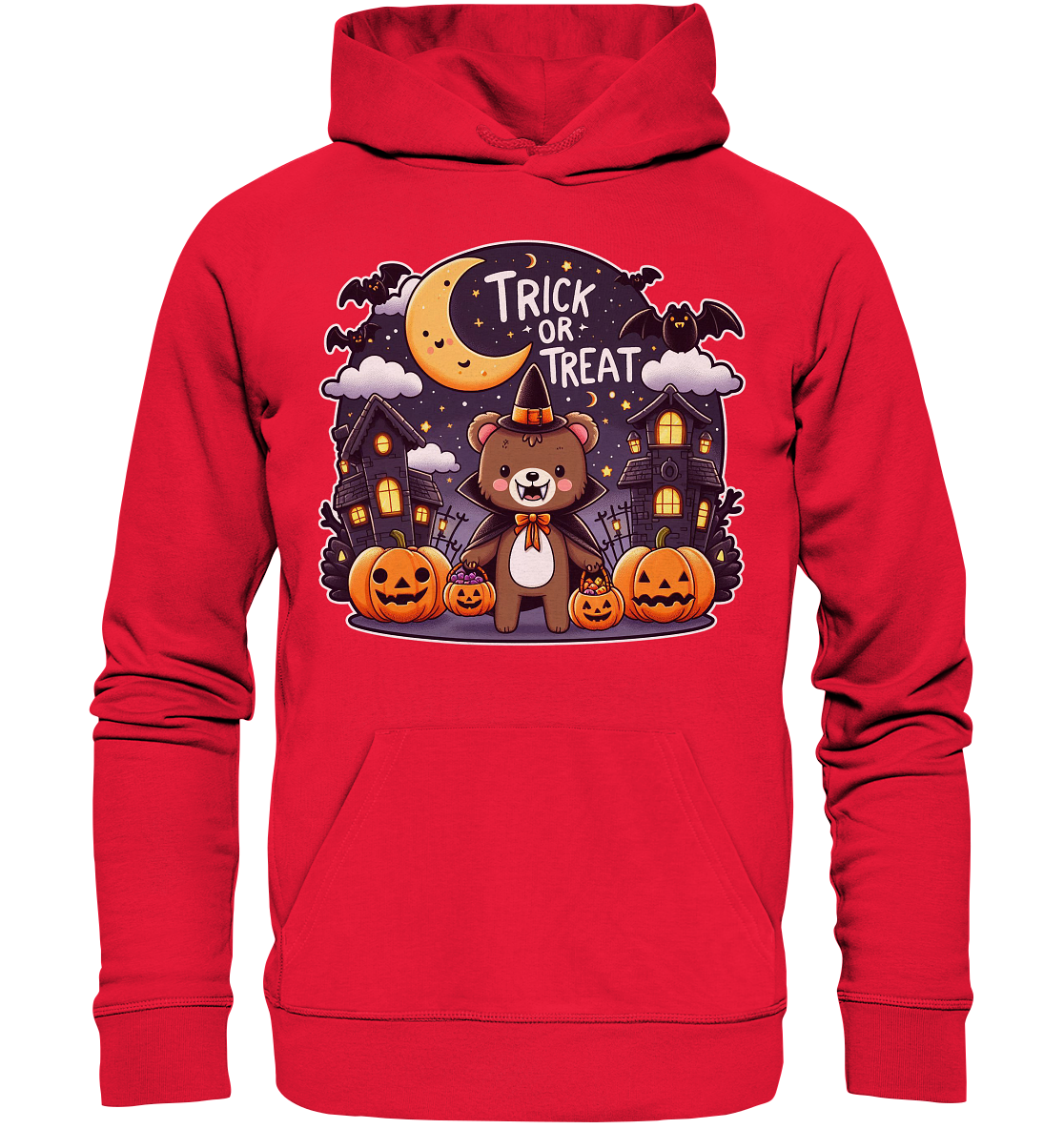 Trick or Treat – Der süßeste Bär auf Gruselmission! - Premium Unisex HFaunaFeels OnlineshopTrick or