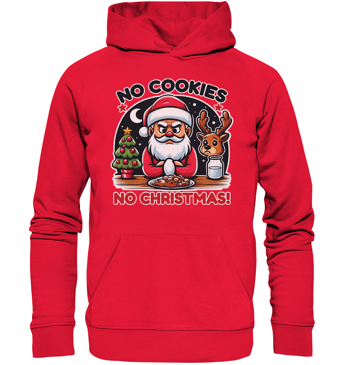 No Cookies, No Christmas – Der hungrige Weihnachtsmann! - Premium UnisFaunaFeels OnlineshopChristmas – Der hungrige Weihnachtsmann