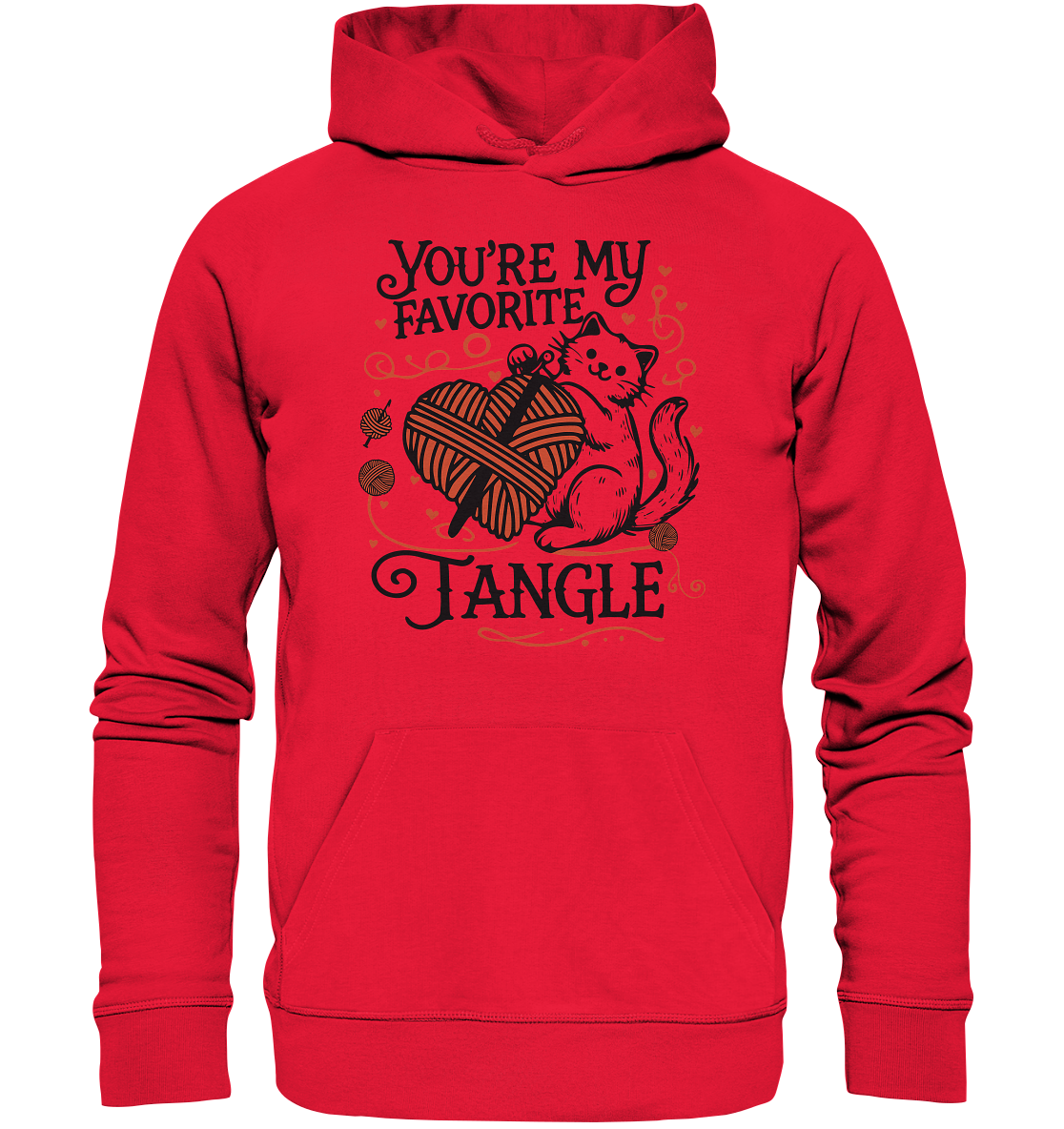 You are my favourite Tangle - Premium Unisex HoodieFaunaFeels Onlineshopfavourite Tangle - Premium Unisex Hoodie