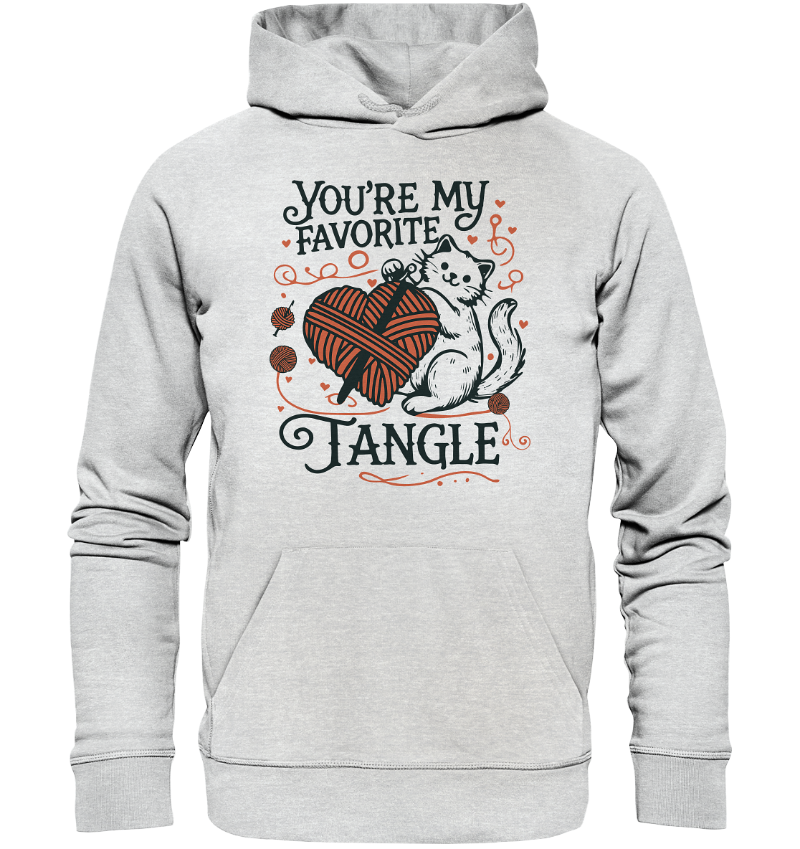 You are my favourite Tangle - Premium Unisex HoodieFaunaFeels Onlineshopfavourite Tangle - Premium Unisex Hoodie