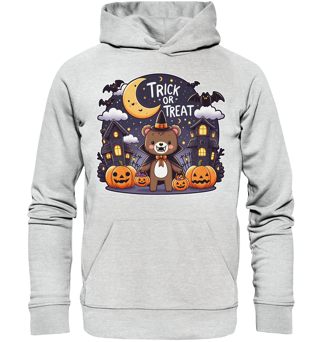 Trick or Treat – Der süßeste Bär auf Gruselmission! - Premium Unisex HFaunaFeels OnlineshopTrick or