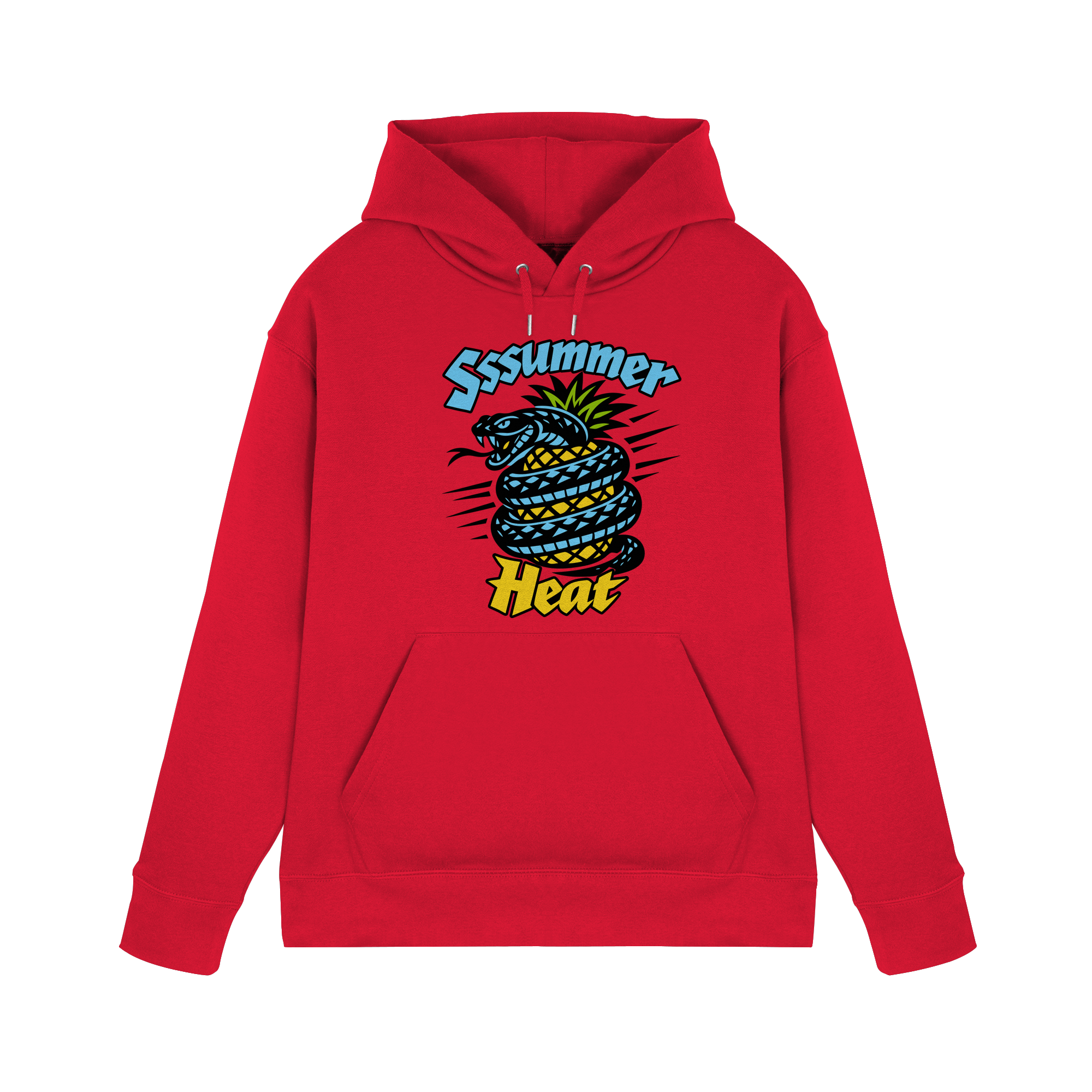 Sssssummer Heat Schlange – Ananas Viper - Premium Unisex Hoodie