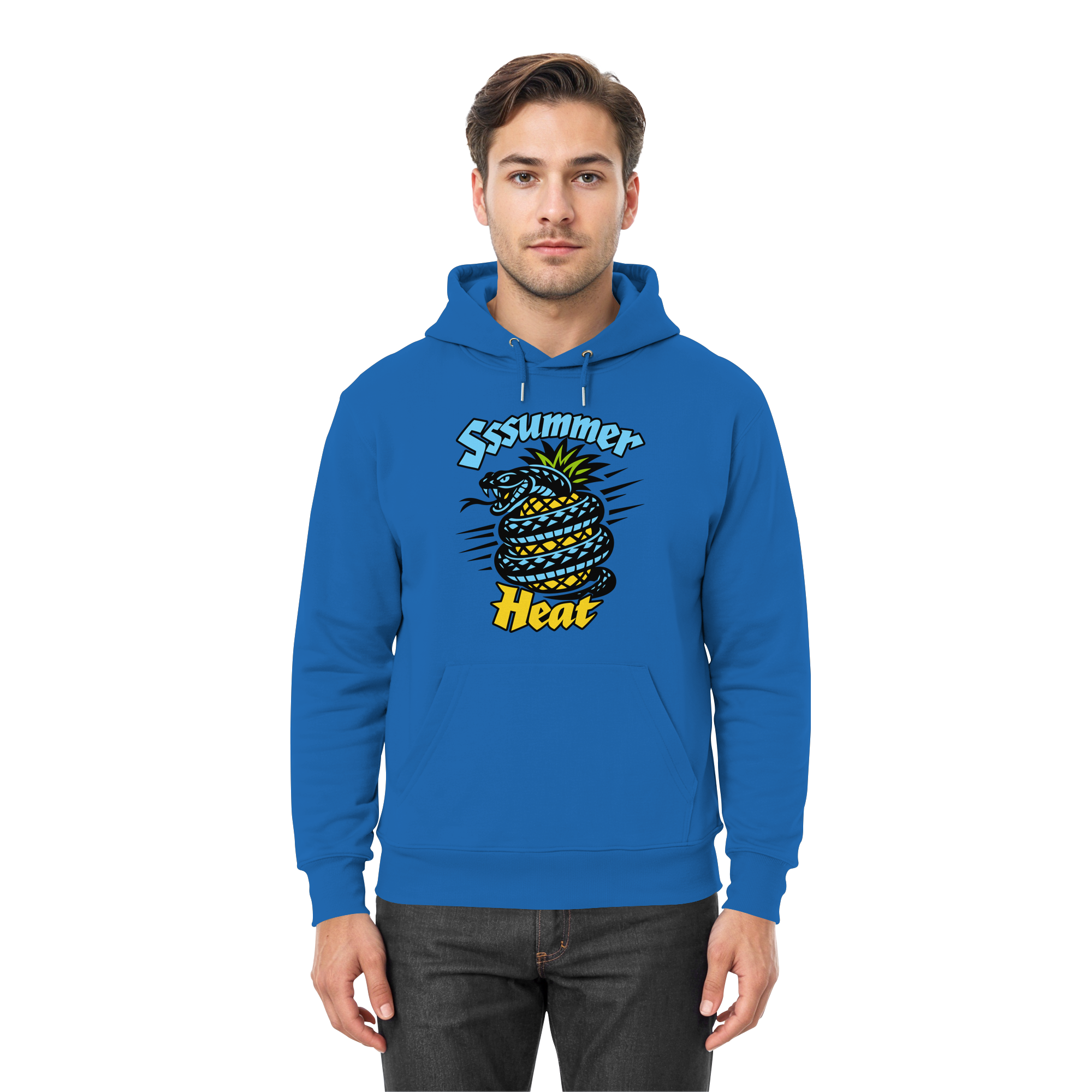 Sssssummer Heat Schlange – Ananas Viper - Premium Unisex Hoodie