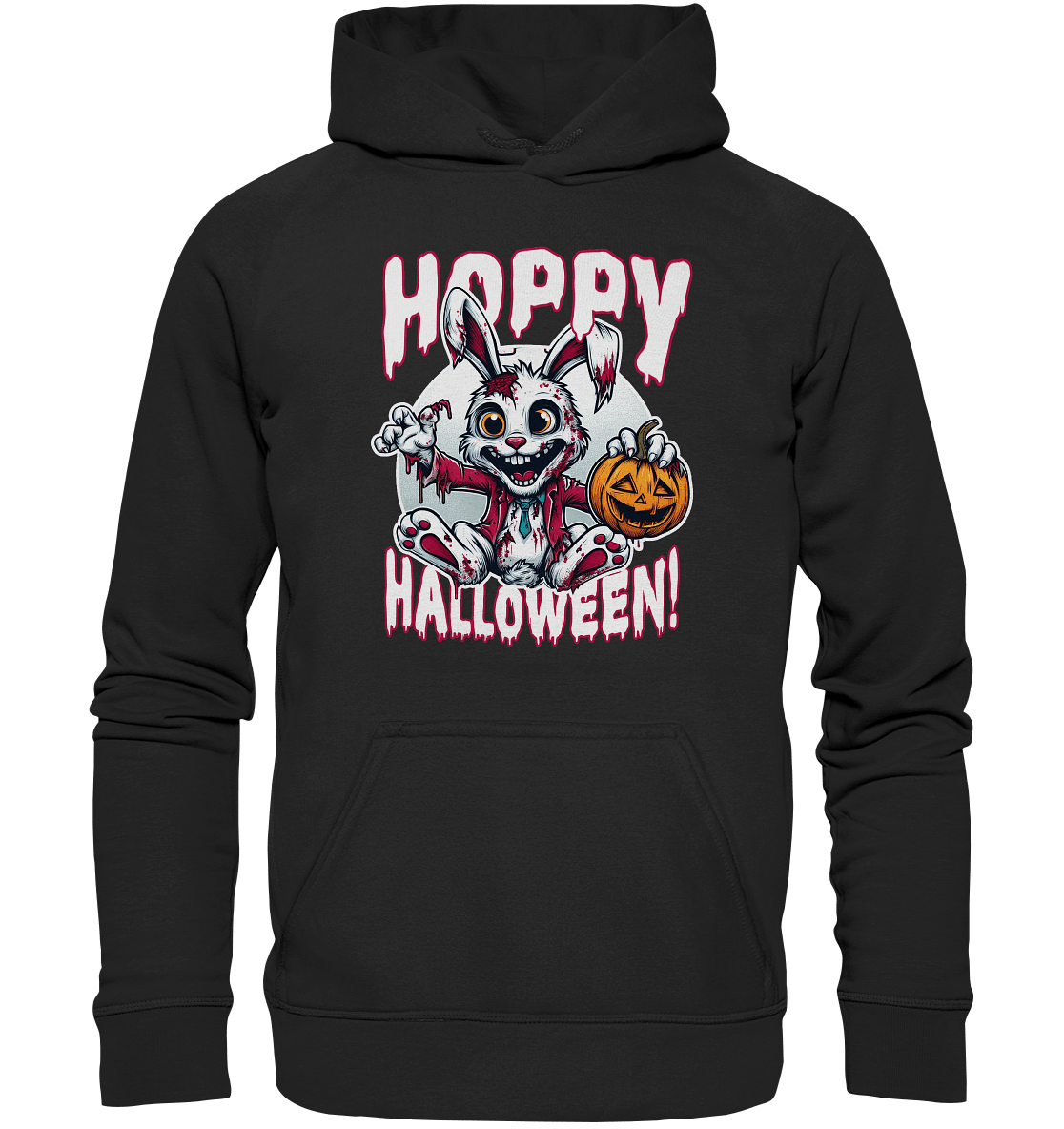 Hoppy Halloween – Der gruseligste Hase der Saison! - Kids Premium Hoodie - FaunaFeels Onlineshop Kids & Babys