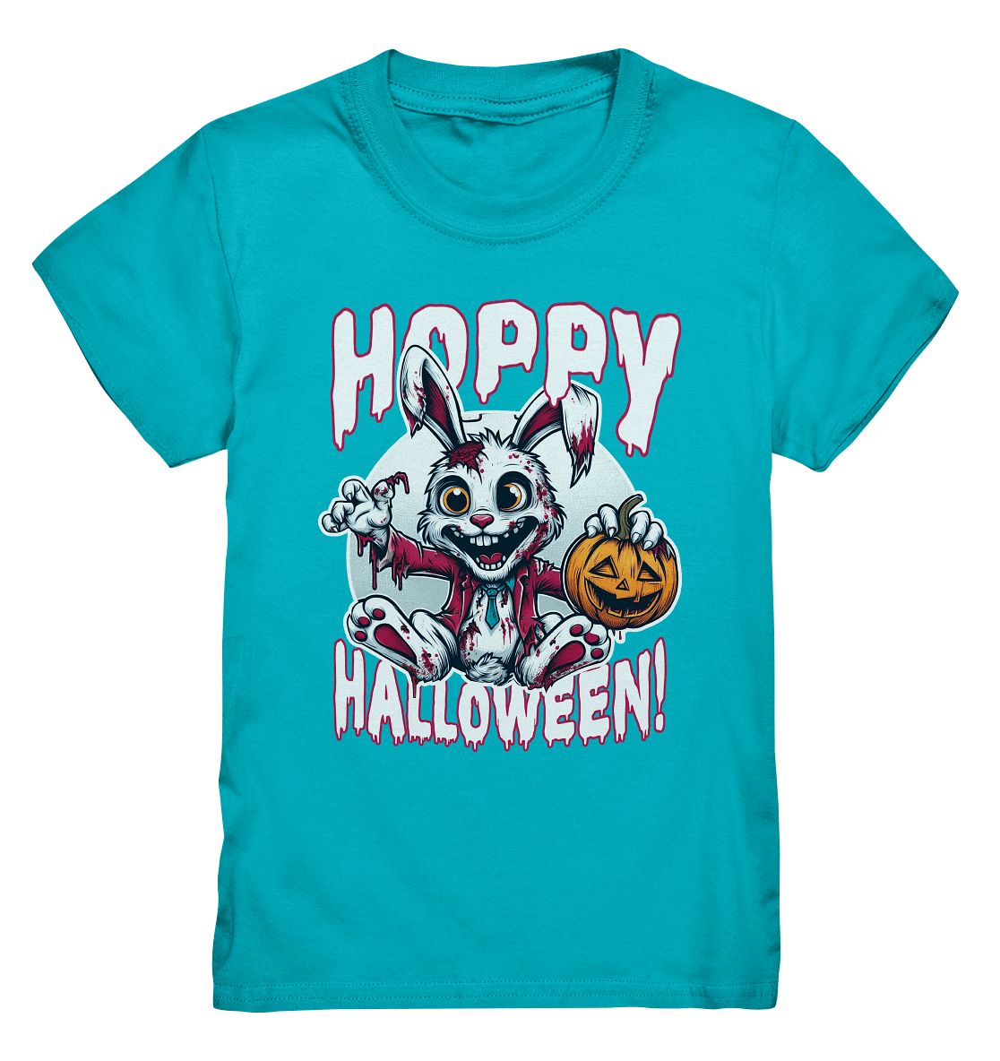Hoppy Halloween – Der gruseligste Hase der Saison! - Kids Premium Shirt - FaunaFeels Onlineshop Kids & Babys