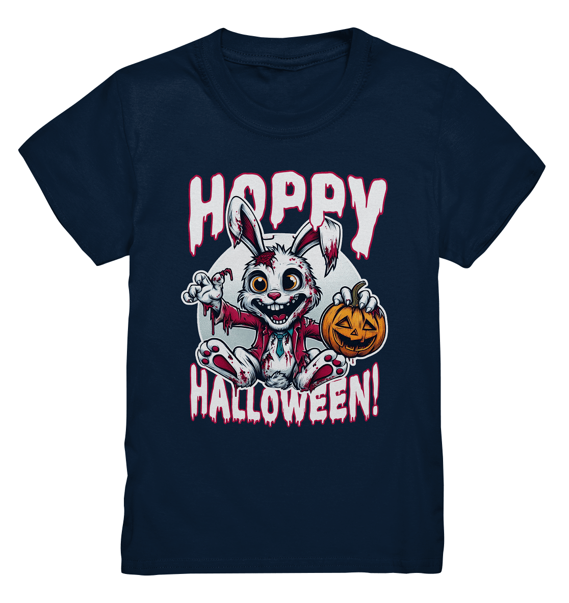 Hoppy Halloween – Der gruseligste Hase der Saison! - Kids Premium Shirt - FaunaFeels Onlineshop Kids & Babys
