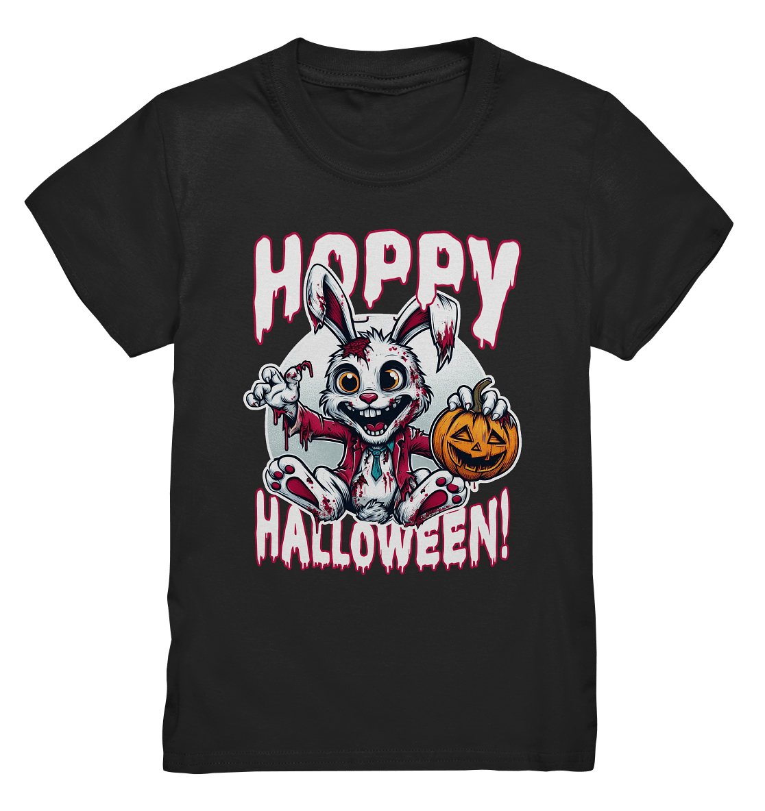 Hoppy Halloween – Der gruseligste Hase der Saison! - Kids Premium Shirt - FaunaFeels Onlineshop Kids & Babys