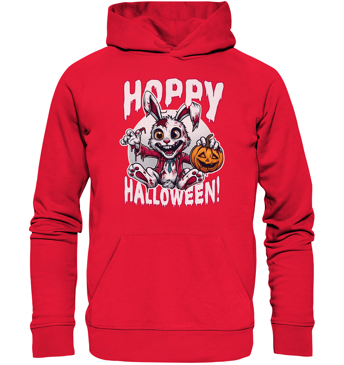 Hoppy Halloween – Der gruseligste Hase der Saison! - Premium Unisex Hoodie - FaunaFeels Onlineshop Hoodies