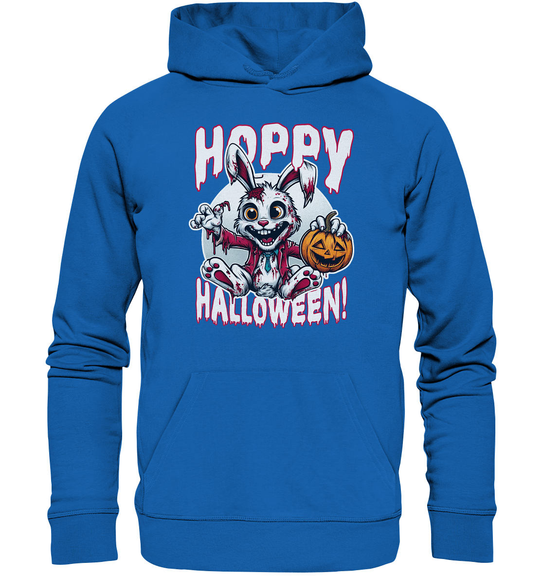 Hoppy Halloween – Der gruseligste Hase der Saison! - Premium Unisex Hoodie - FaunaFeels Onlineshop Hoodies