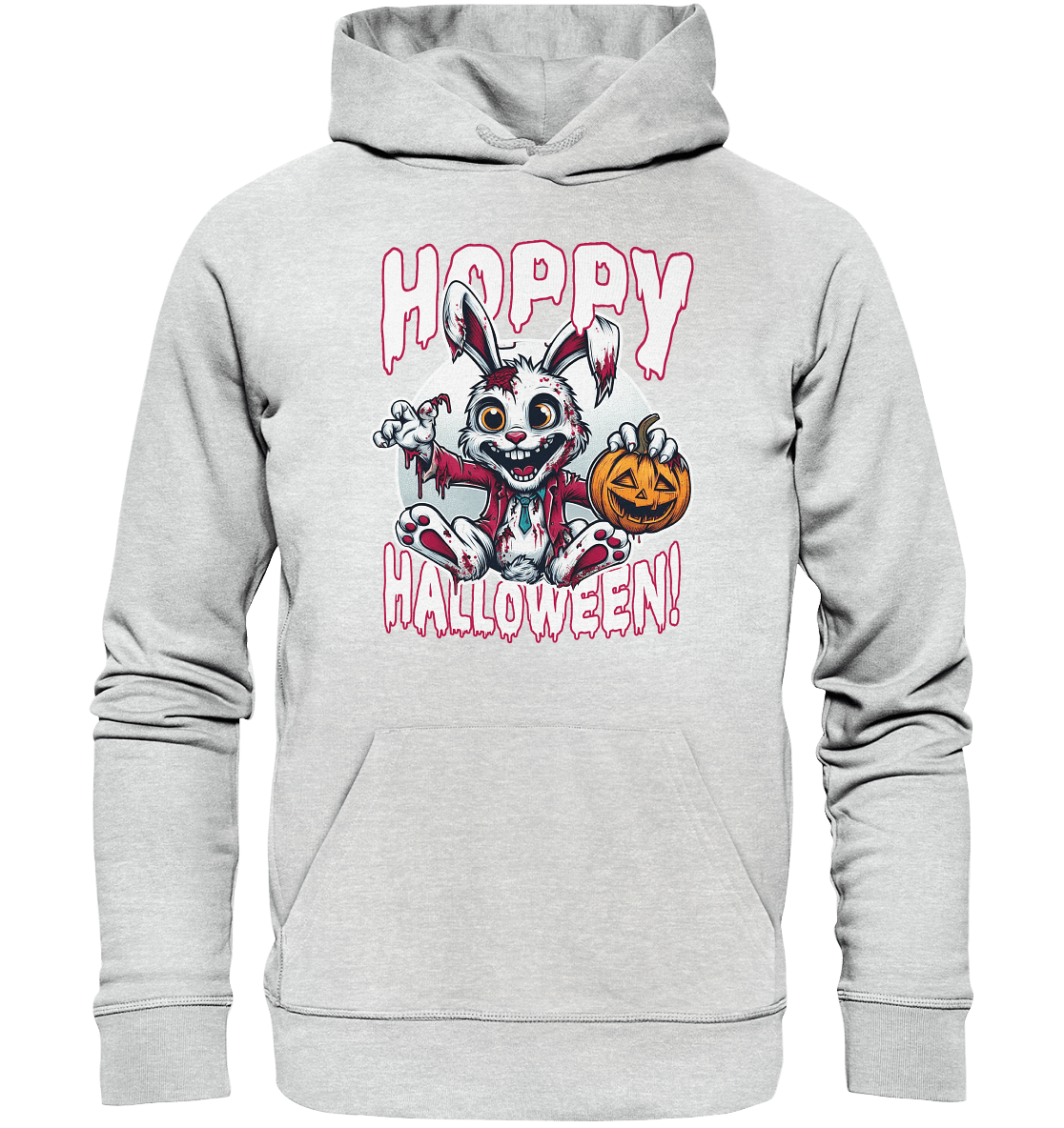 Hoppy Halloween – Der gruseligste Hase der Saison! - Premium Unisex Hoodie - FaunaFeels Onlineshop Hoodies