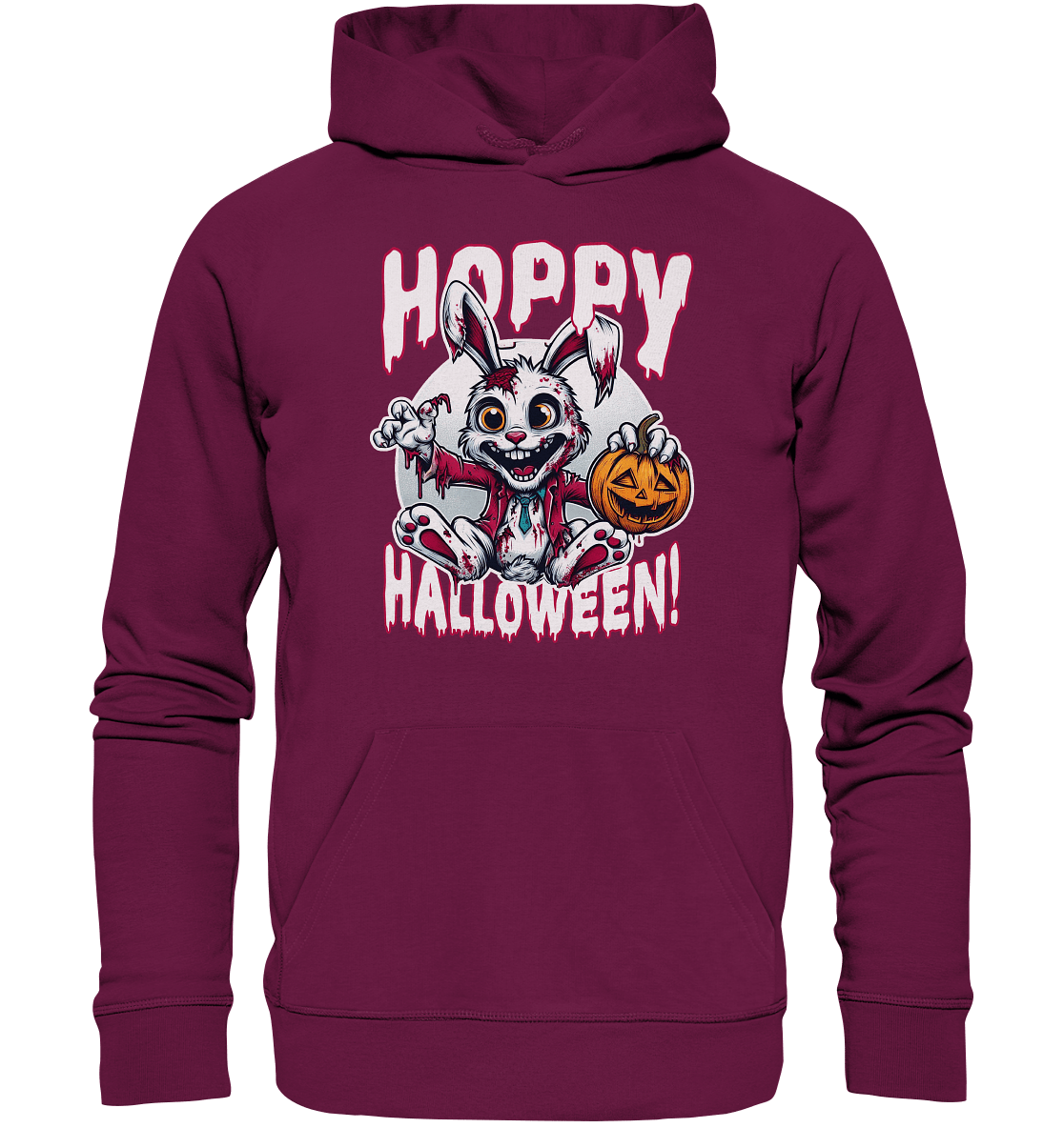Hoppy Halloween – Der gruseligste Hase der Saison! - Premium Unisex Hoodie - FaunaFeels Onlineshop Hoodies
