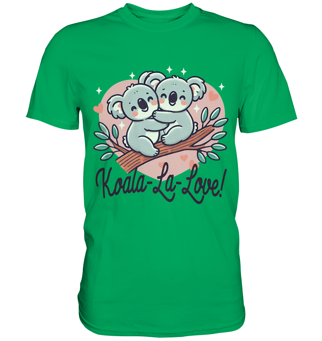 Koala - La - Love - Süßes Koala Pärchen - Premium Shirt - FaunaFeels Onlineshop Unisex - Shirts
