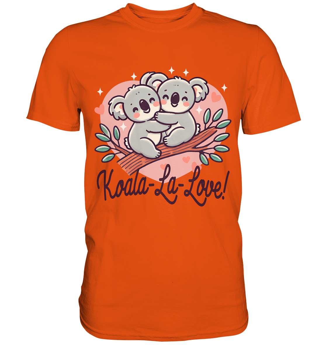 Koala - La - Love - Süßes Koala Pärchen - Premium Shirt - FaunaFeels Onlineshop Unisex - Shirts