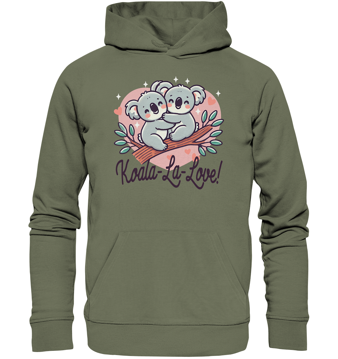 Koala - La - Love - Süßes Koala Pärchen - Premium Unisex Hoodie - FaunaFeels Onlineshop Hoodies