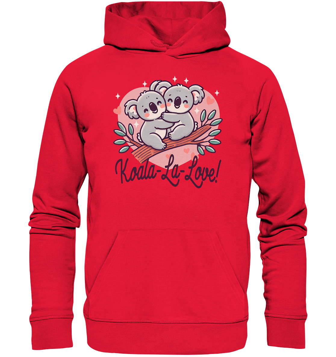Koala - La - Love - Süßes Koala Pärchen - Premium Unisex Hoodie - FaunaFeels Onlineshop Hoodies