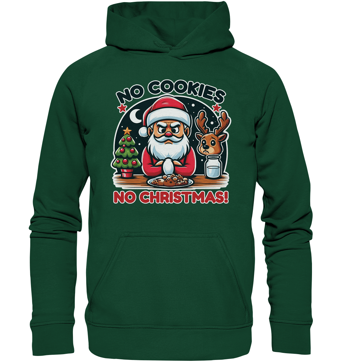 No Cookies, No Christmas – Der hungrige Weihnachtsmann! - Kids Premium Hoodie - FaunaFeels Onlineshop Kids & Babys