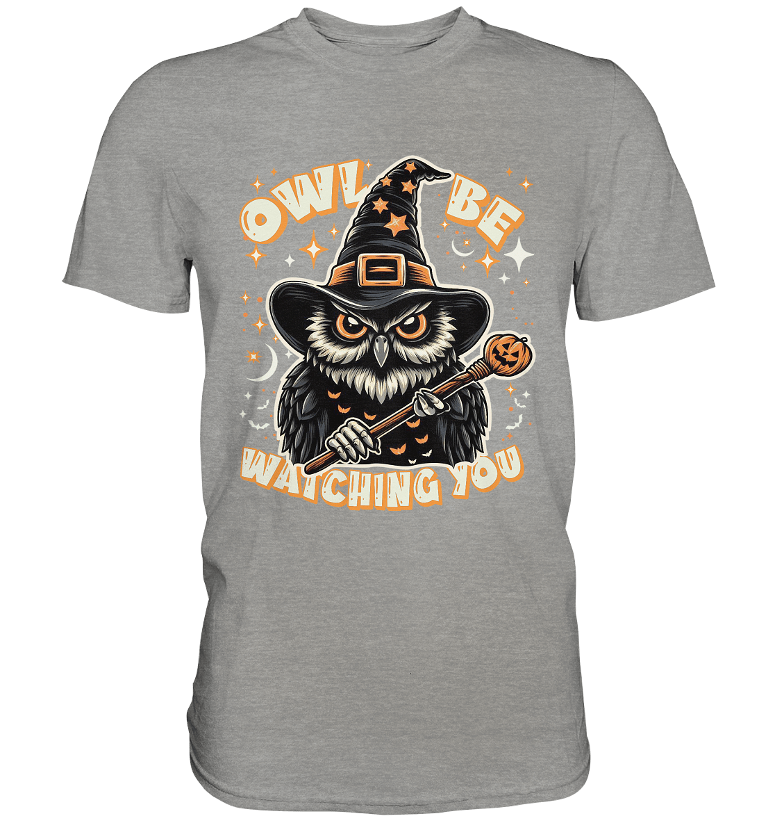 Owl Be Watching You – Die magische Eule im nächtlichen Zauber! - Premium Shirt - FaunaFeels Onlineshop Unisex - Shirts