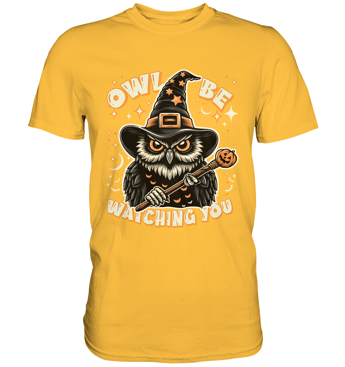 Owl Be Watching You – Die magische Eule im nächtlichen Zauber! - Premium Shirt - FaunaFeels Onlineshop Unisex - Shirts