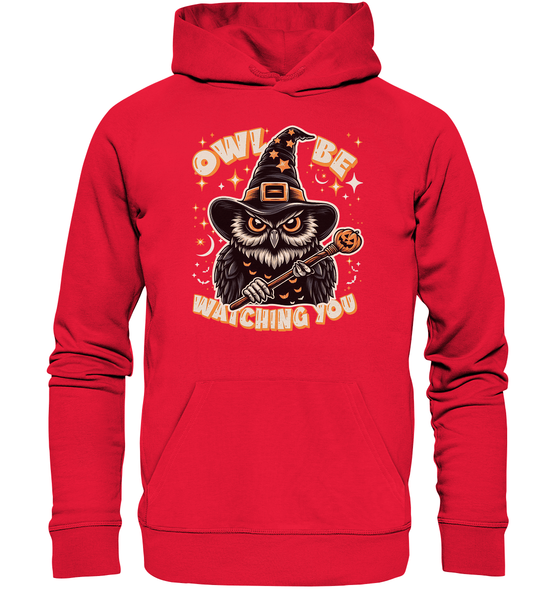 Owl Be Watching You – Die magische Eule im nächtlichen Zauber! - Premium Unisex Hoodie - FaunaFeels Onlineshop Hoodies