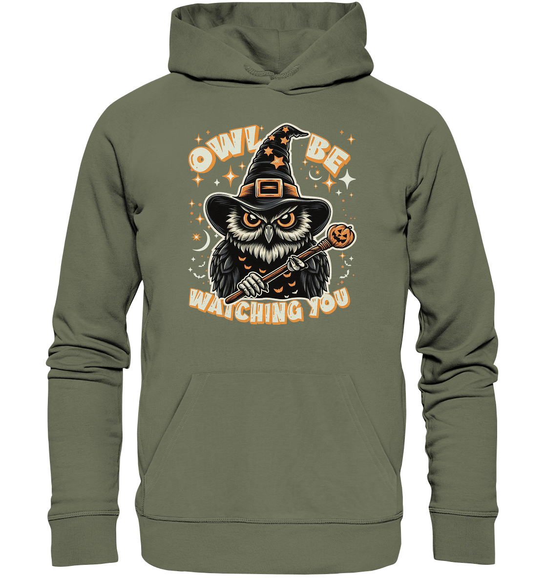 Owl Be Watching You – Die magische Eule im nächtlichen Zauber! - Premium Unisex Hoodie - FaunaFeels Onlineshop Hoodies