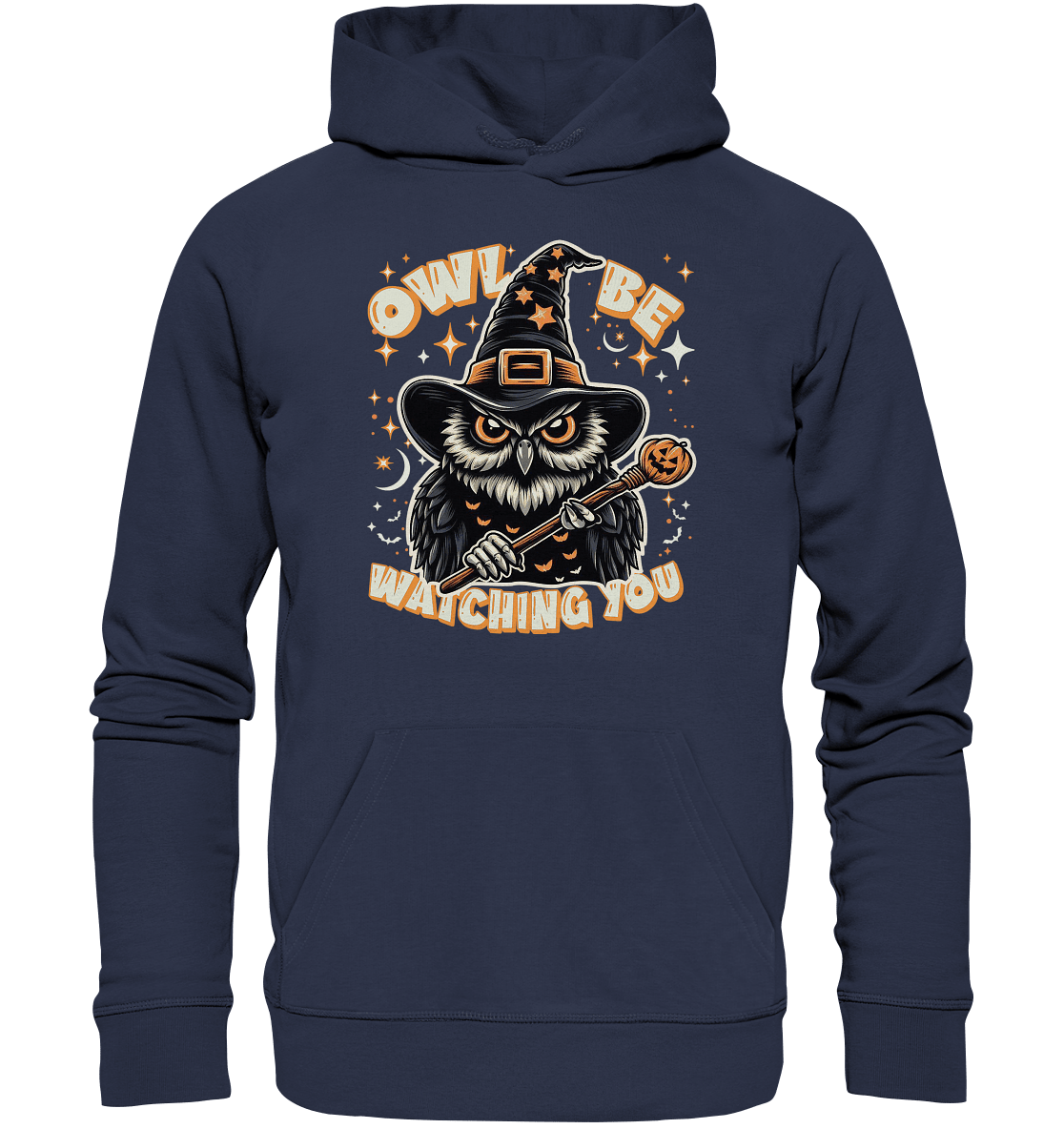 Owl Be Watching You – Die magische Eule im nächtlichen Zauber! - Premium Unisex Hoodie - FaunaFeels Onlineshop Hoodies