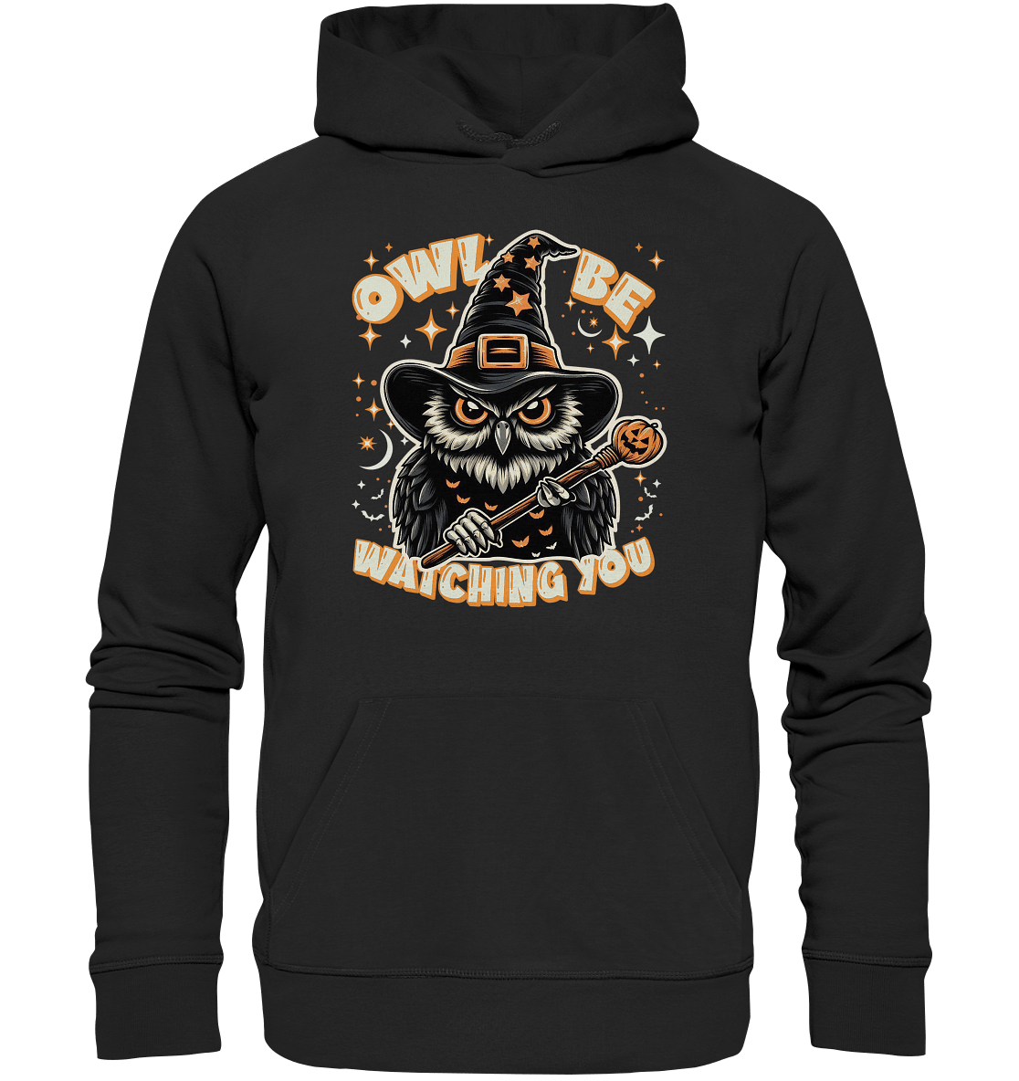 Owl Be Watching You – Die magische Eule im nächtlichen Zauber! - Premium Unisex Hoodie - FaunaFeels Onlineshop Hoodies