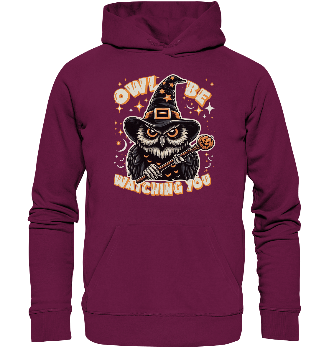 Owl Be Watching You – Die magische Eule im nächtlichen Zauber! - Premium Unisex Hoodie - FaunaFeels Onlineshop Hoodies