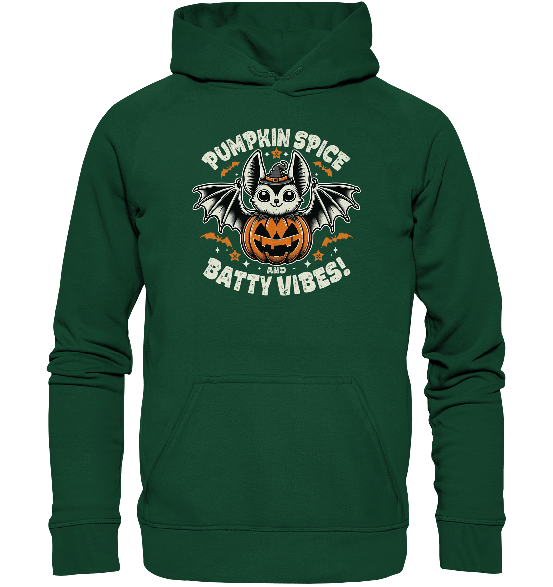 Pumpkin Spice und Batty Vibes – Süß und frech zugleich! - Kids Premium Hoodie - FaunaFeels Onlineshop Kids & Babys
