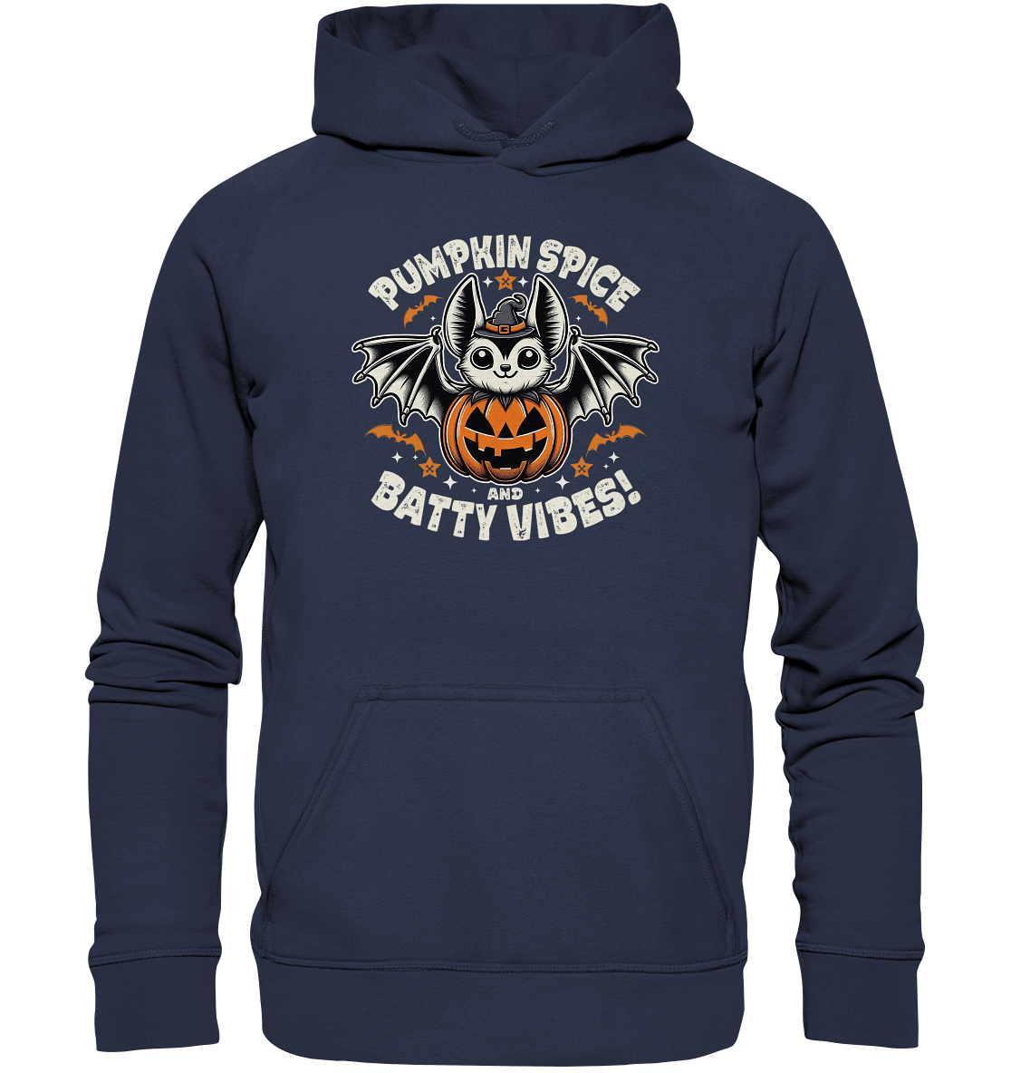 Pumpkin Spice und Batty Vibes – Süß und frech zugleich! - Kids Premium Hoodie - FaunaFeels Onlineshop Kids & Babys