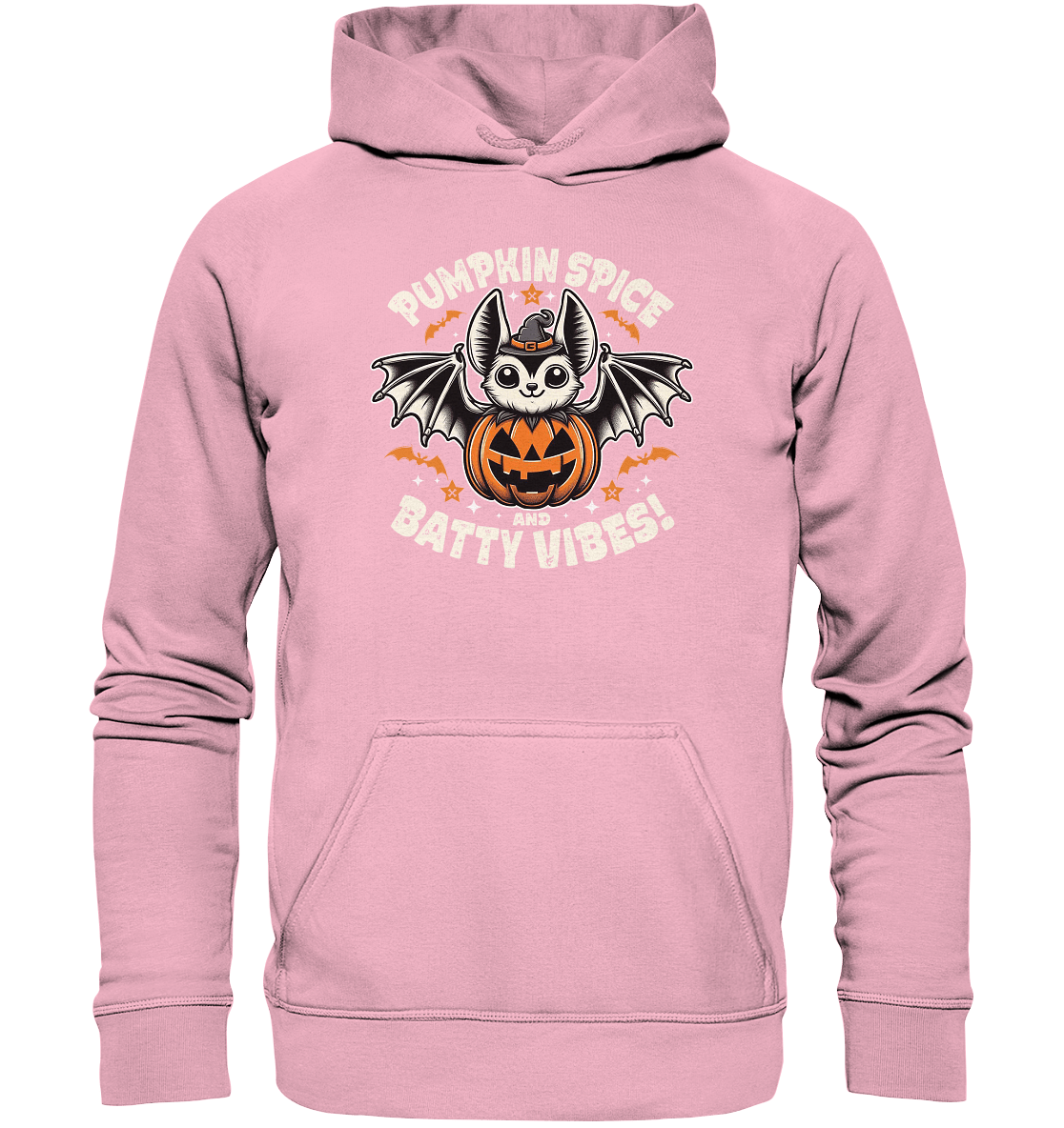 Pumpkin Spice und Batty Vibes – Süß und frech zugleich! - Kids Premium Hoodie - FaunaFeels Onlineshop Kids & Babys