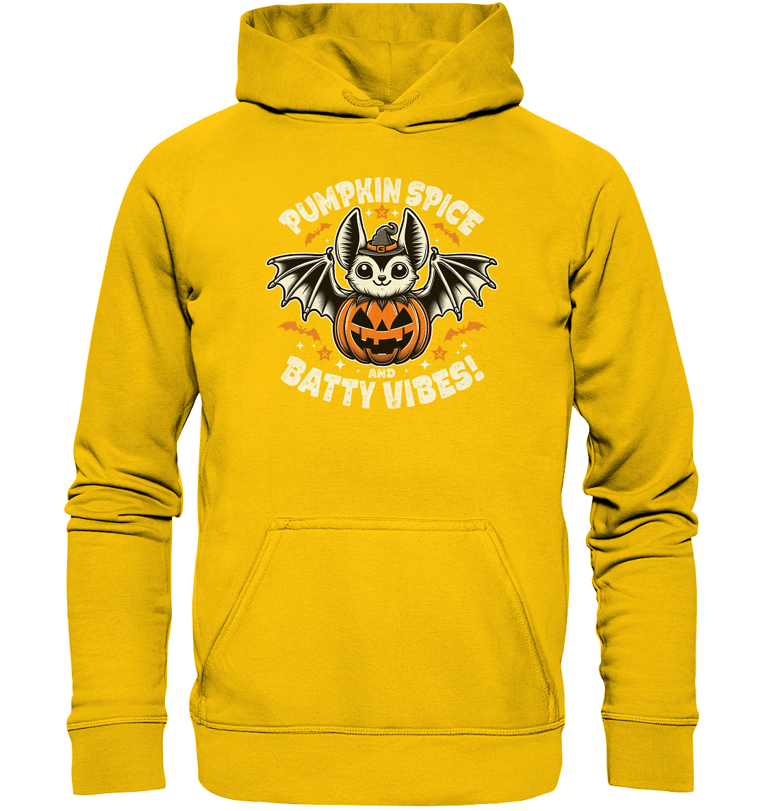 Pumpkin Spice und Batty Vibes – Süß und frech zugleich! - Kids Premium Hoodie - FaunaFeels Onlineshop Kids & Babys