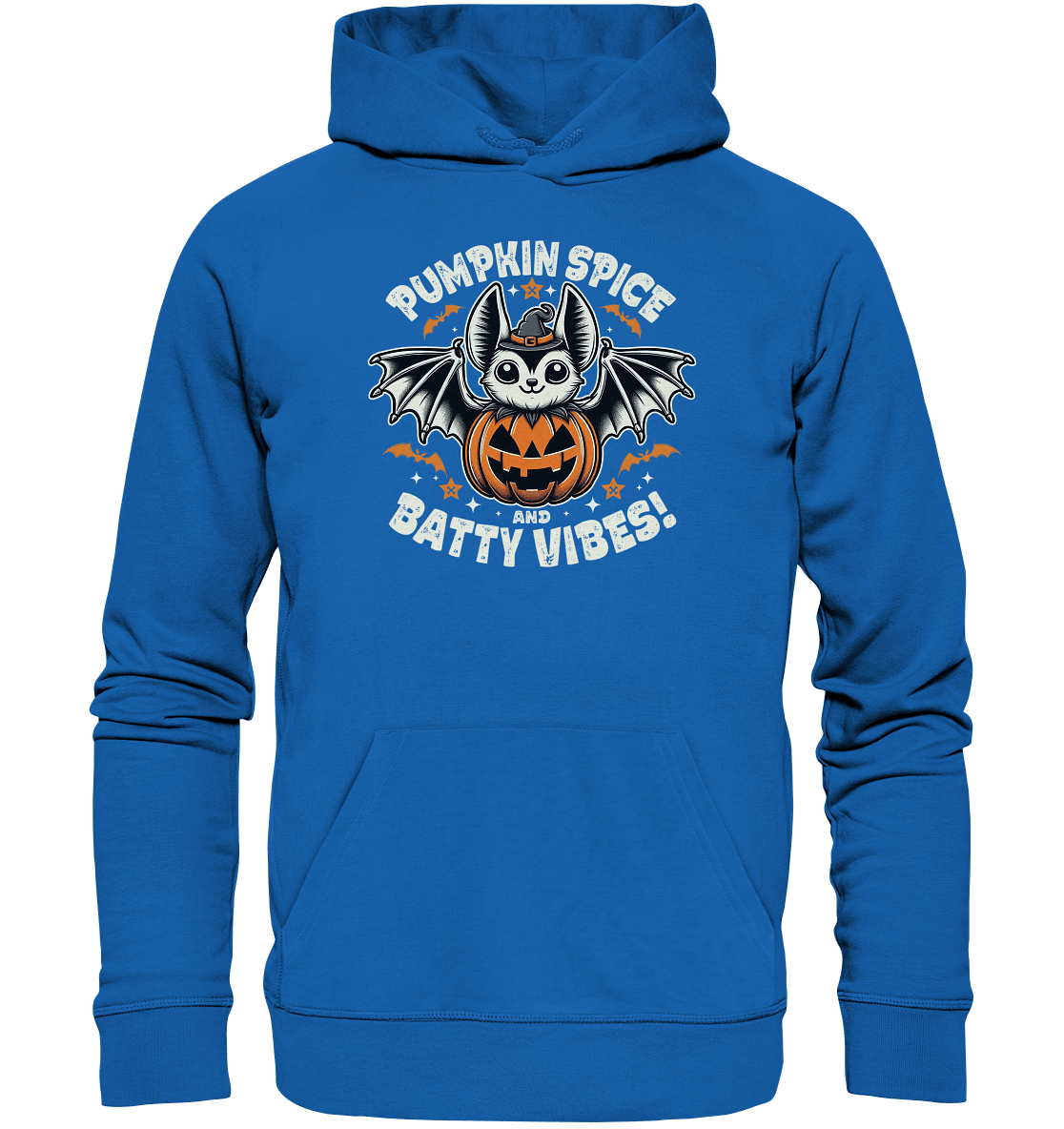 Pumpkin Spice und Batty Vibes – Süß und frech zugleich! - Premium Unisex Hoodie - FaunaFeels Onlineshop Hoodies