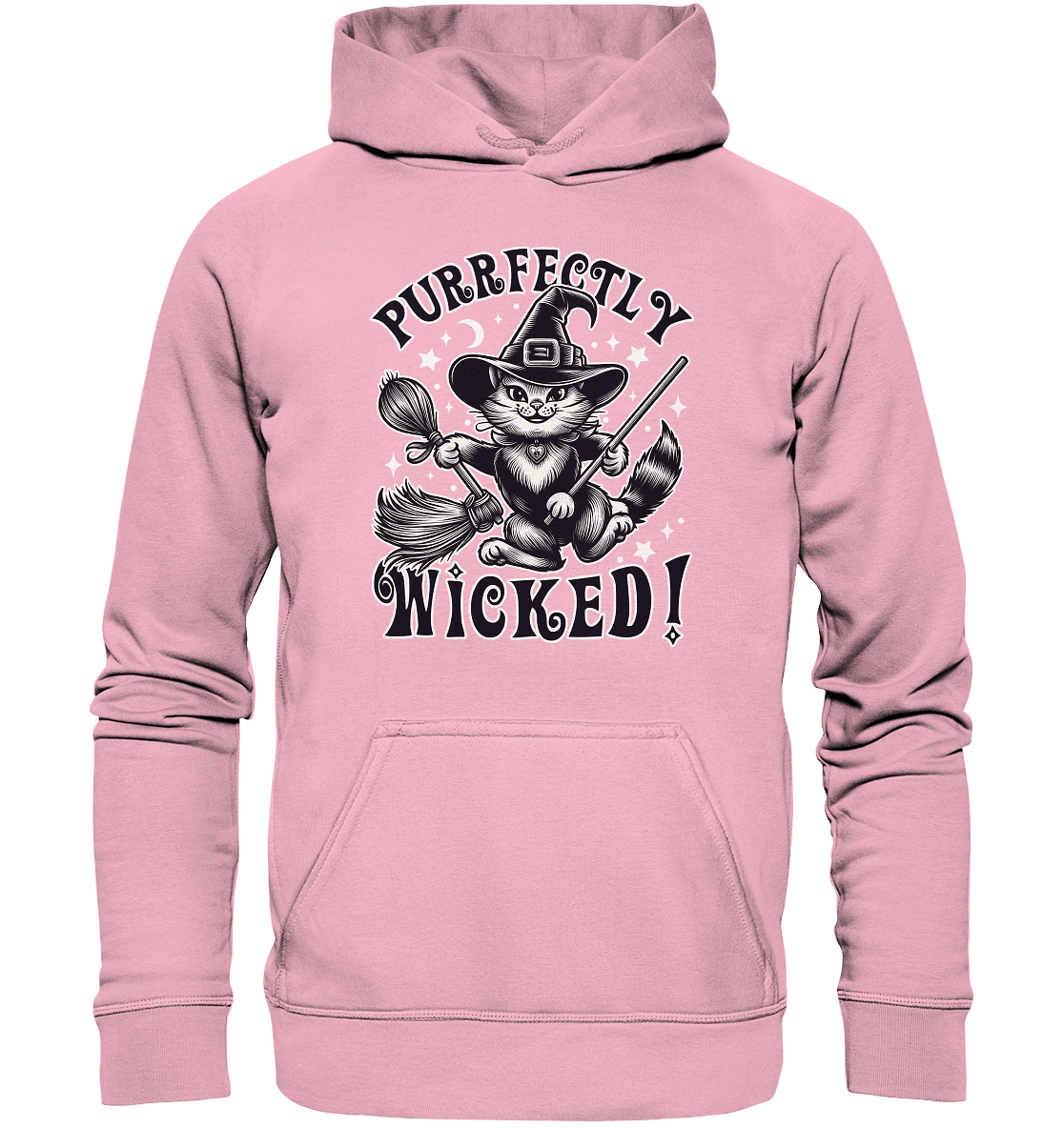 Purrfectly Wicked – Magischer Katzenzauber mit Schalk - Kids Premium Hoodie - FaunaFeels Onlineshop Kids & Babys