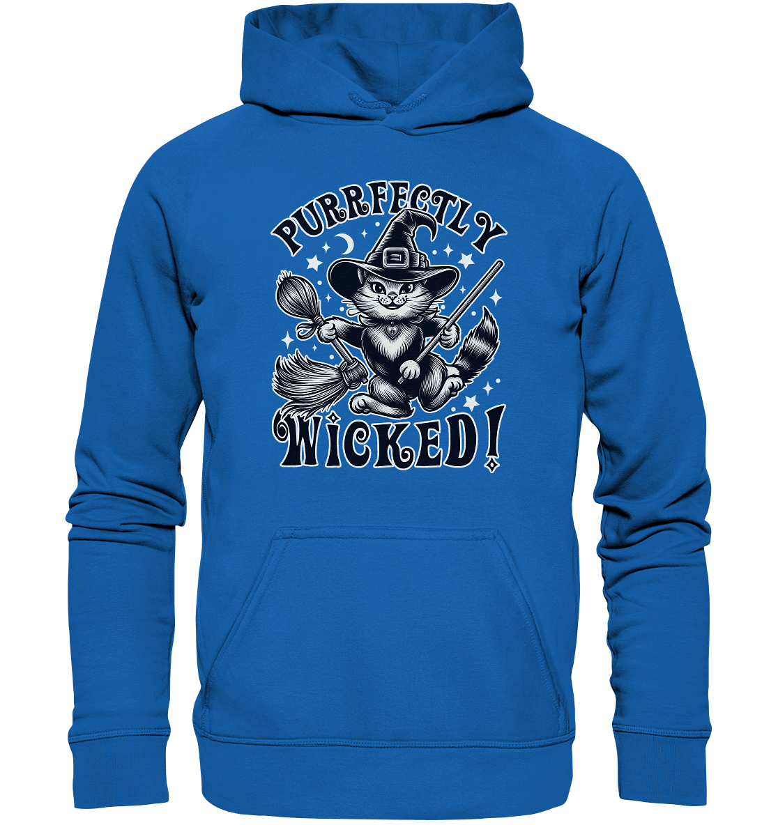 Purrfectly Wicked – Magischer Katzenzauber mit Schalk - Kids Premium Hoodie - FaunaFeels Onlineshop Kids & Babys