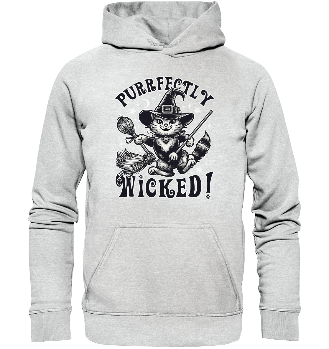 Purrfectly Wicked – Magischer Katzenzauber mit Schalk - Kids Premium Hoodie - FaunaFeels Onlineshop Kids & Babys