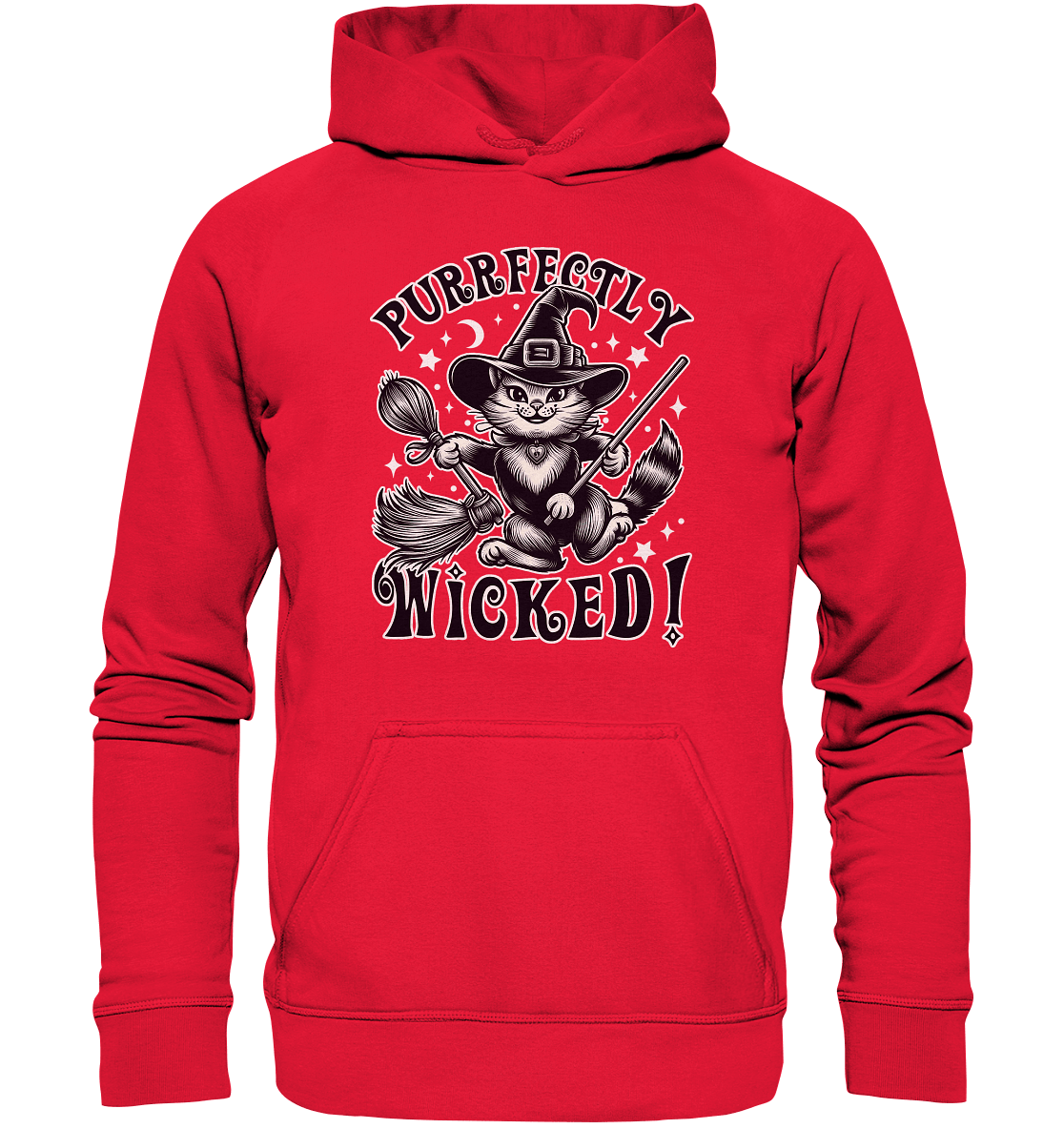 Purrfectly Wicked – Magischer Katzenzauber mit Schalk - Kids Premium Hoodie - FaunaFeels Onlineshop Kids & Babys