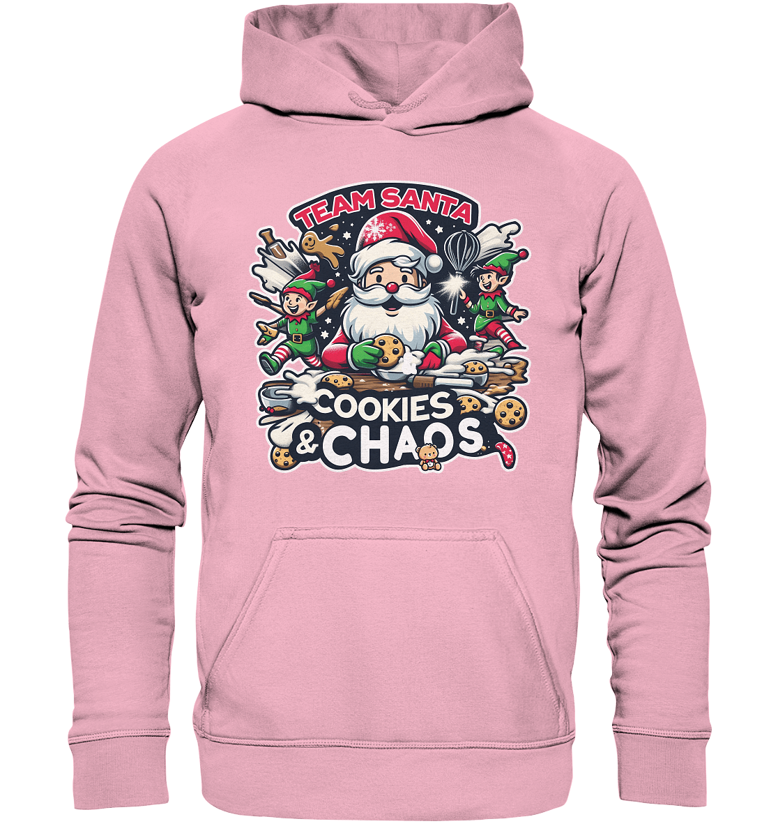 Team Santa – Cookies & Chaos! - Kids Premium Hoodie - FaunaFeels Onlineshop Kids & Babys