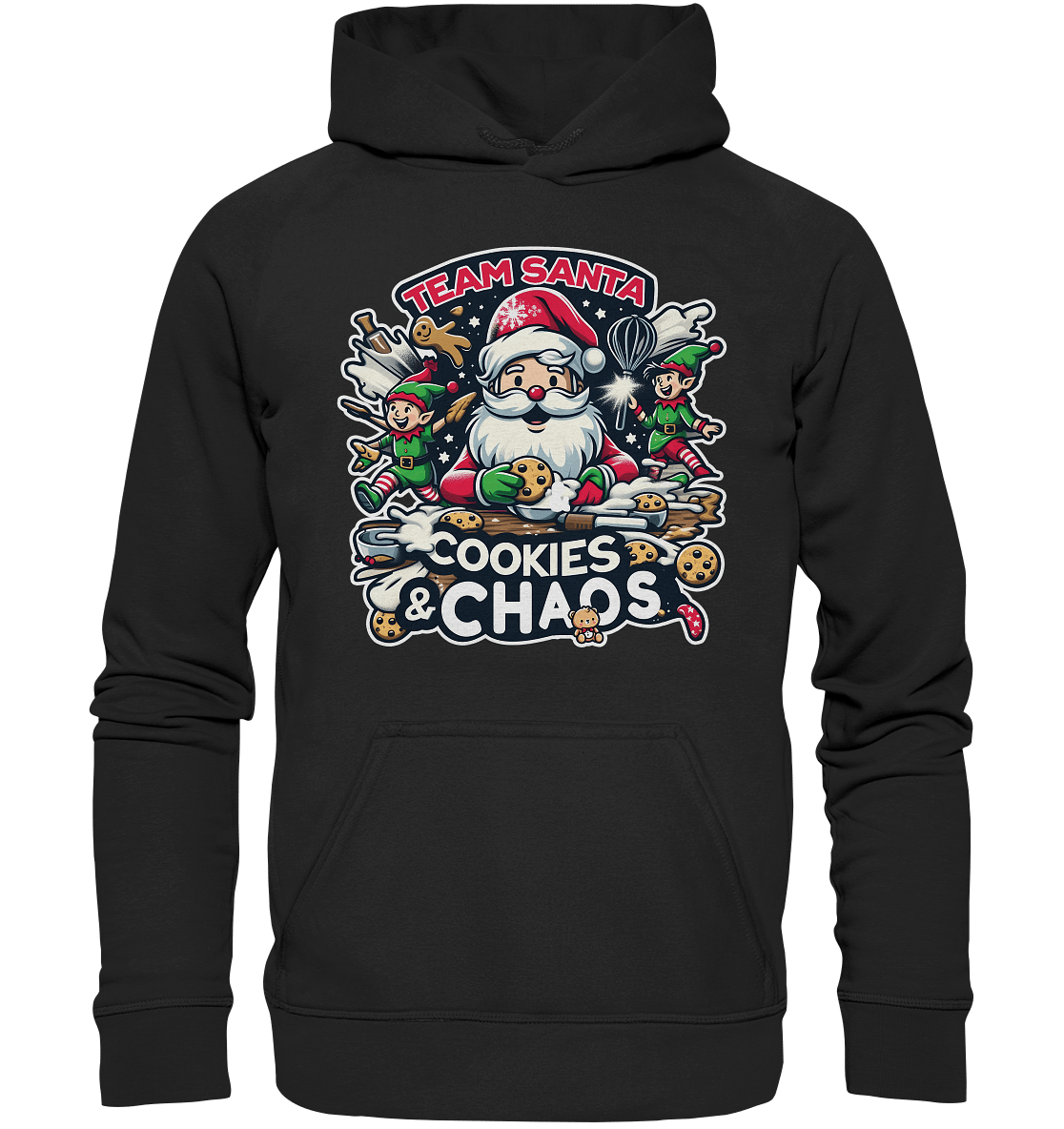 Team Santa – Cookies & Chaos! - Kids Premium Hoodie - FaunaFeels Onlineshop Kids & Babys