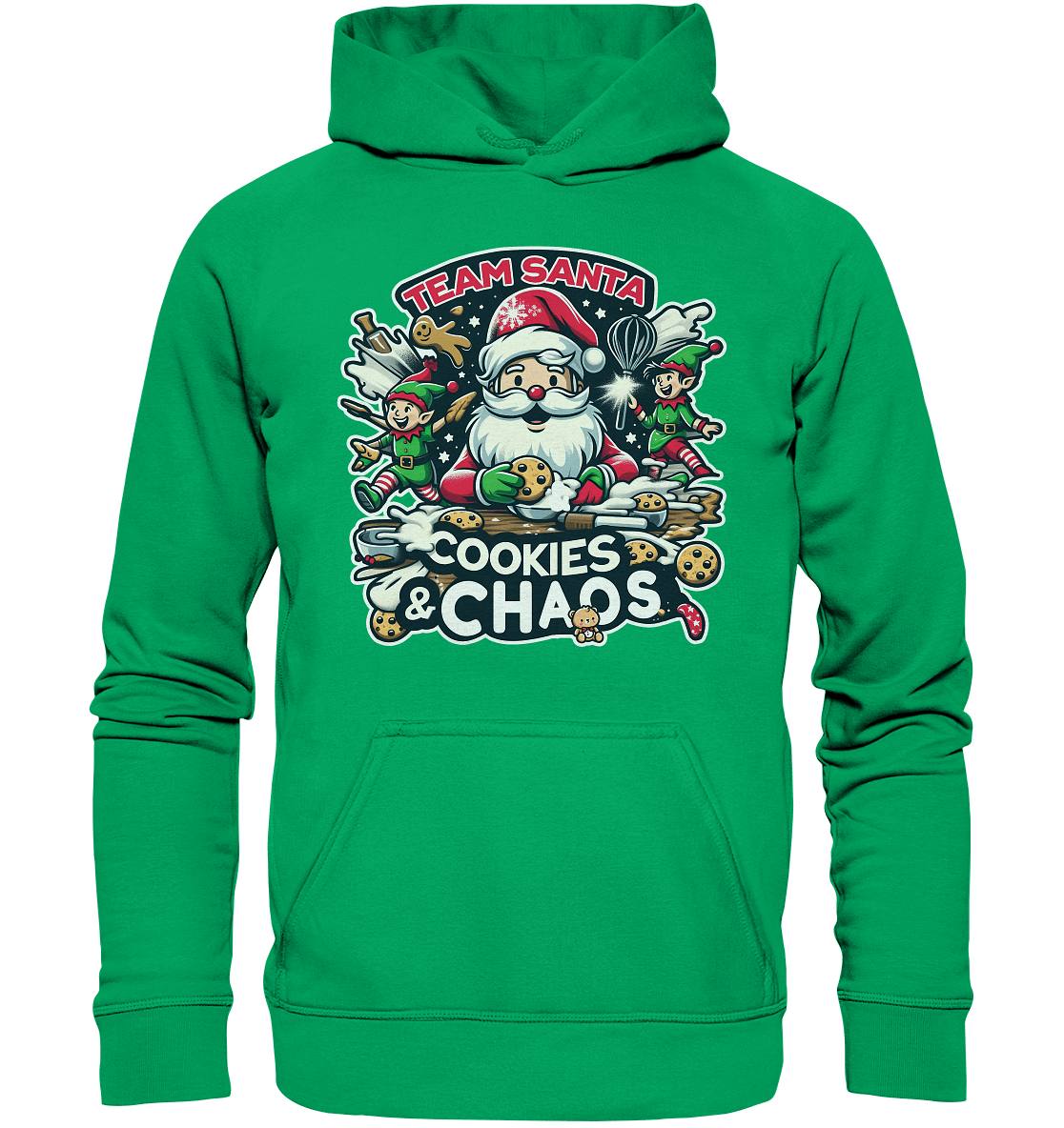 Team Santa – Cookies & Chaos! - Kids Premium Hoodie - FaunaFeels Onlineshop Kids & Babys
