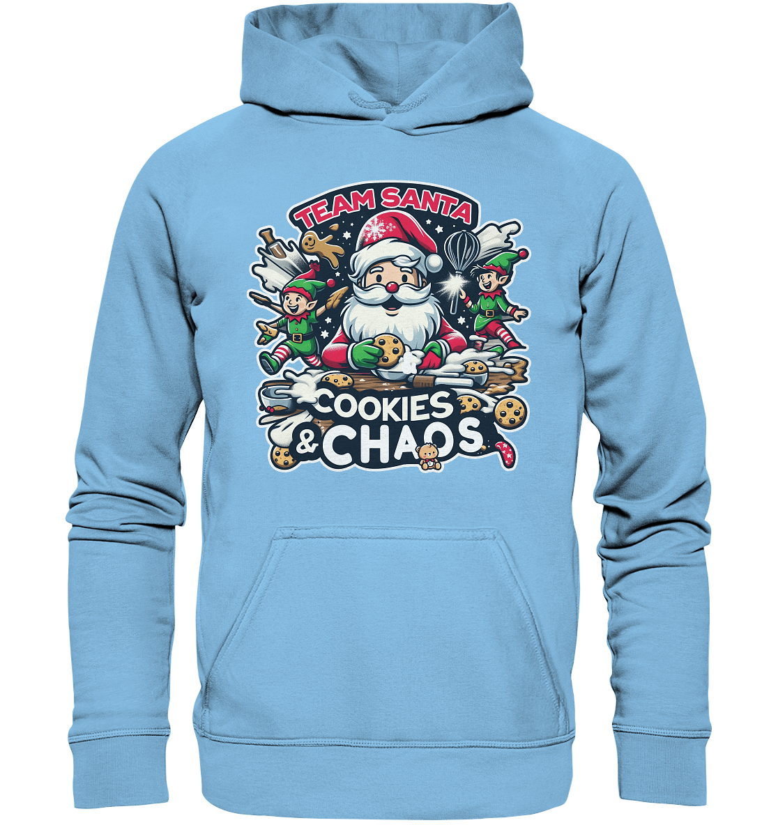 Team Santa – Cookies & Chaos! - Kids Premium Hoodie - FaunaFeels Onlineshop Kids & Babys