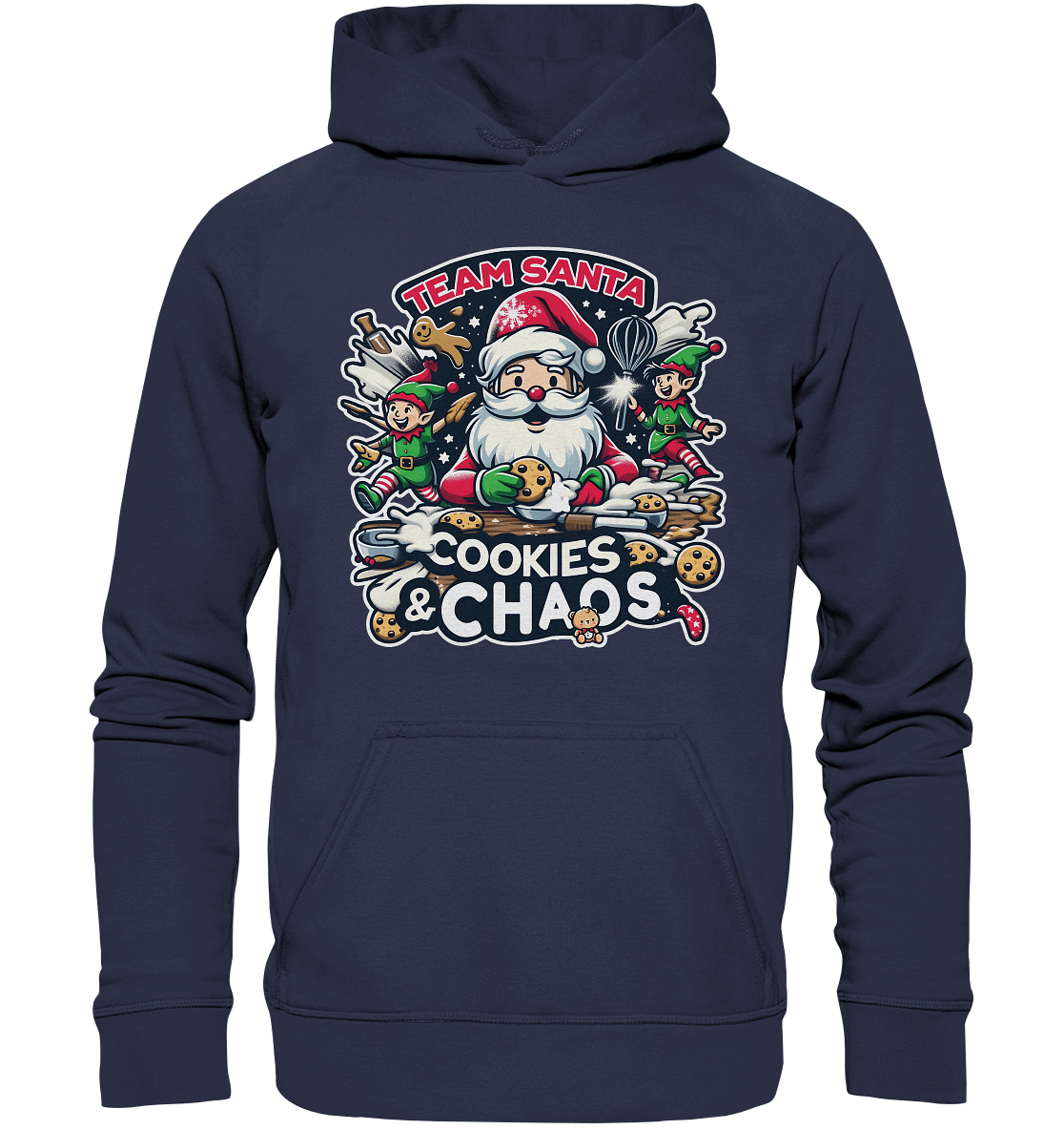Team Santa – Cookies & Chaos! - Kids Premium Hoodie - FaunaFeels Onlineshop Kids & Babys