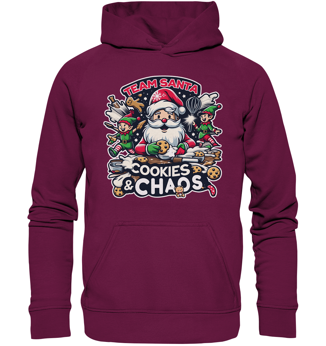 Team Santa – Cookies & Chaos! - Kids Premium Hoodie - FaunaFeels Onlineshop Kids & Babys